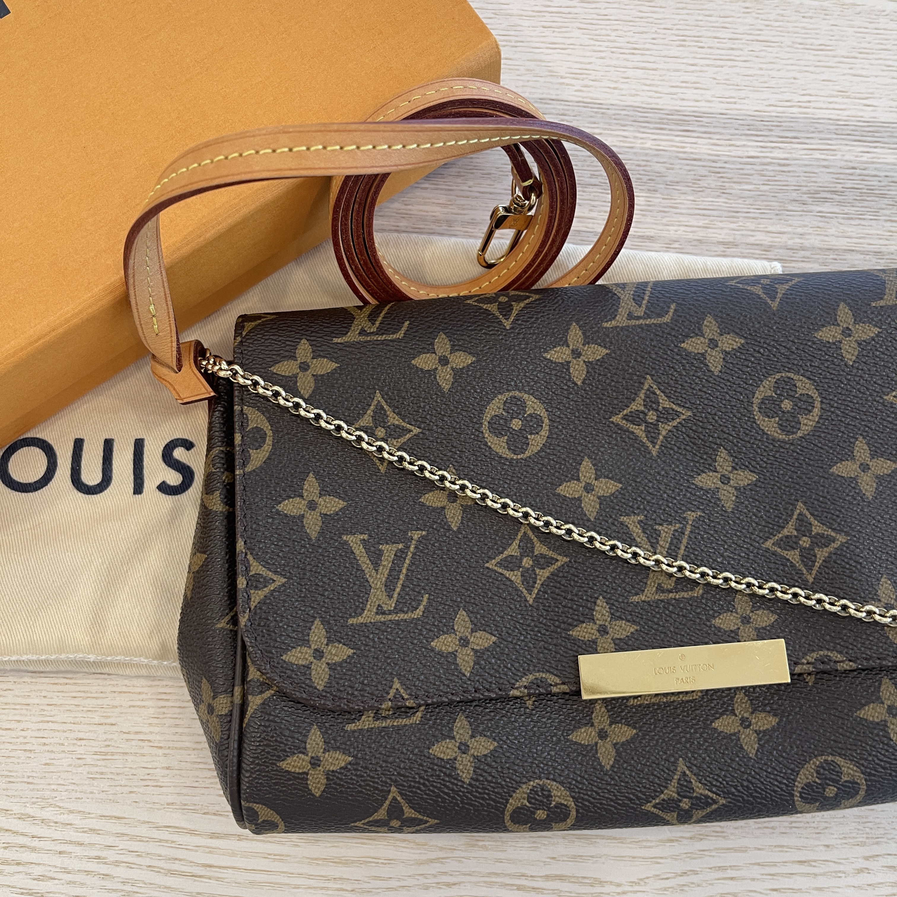 Louis Vuitton Monogram Favorite MM Bag, Designer Brand, Authentic Louis  Vuitton