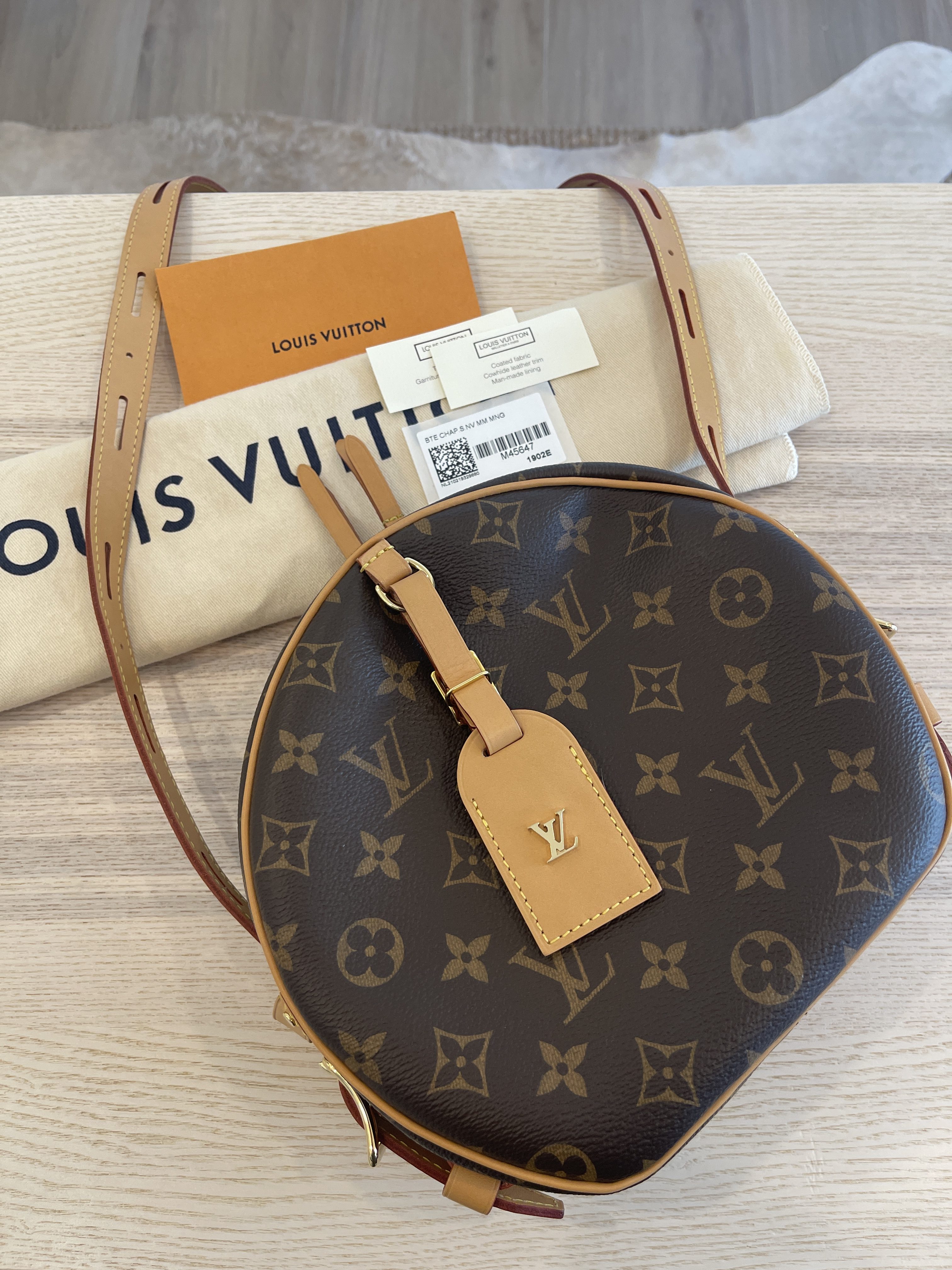 Louis Vuitton Boite Chapeau Souple Bag Monogram Leather | 3D model