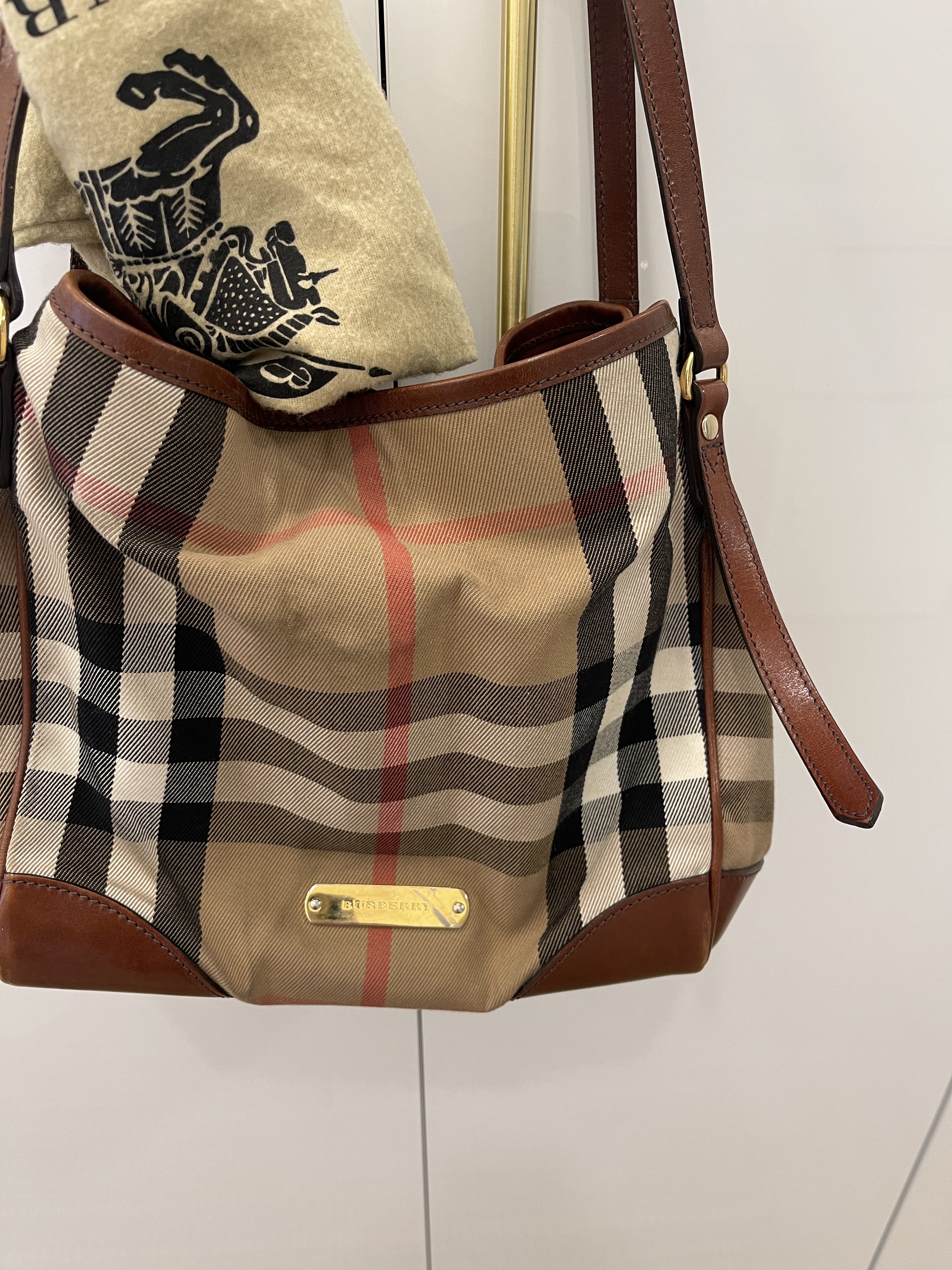 Burberry Bridle House Check Canterbury Tote – ZAK BAGS