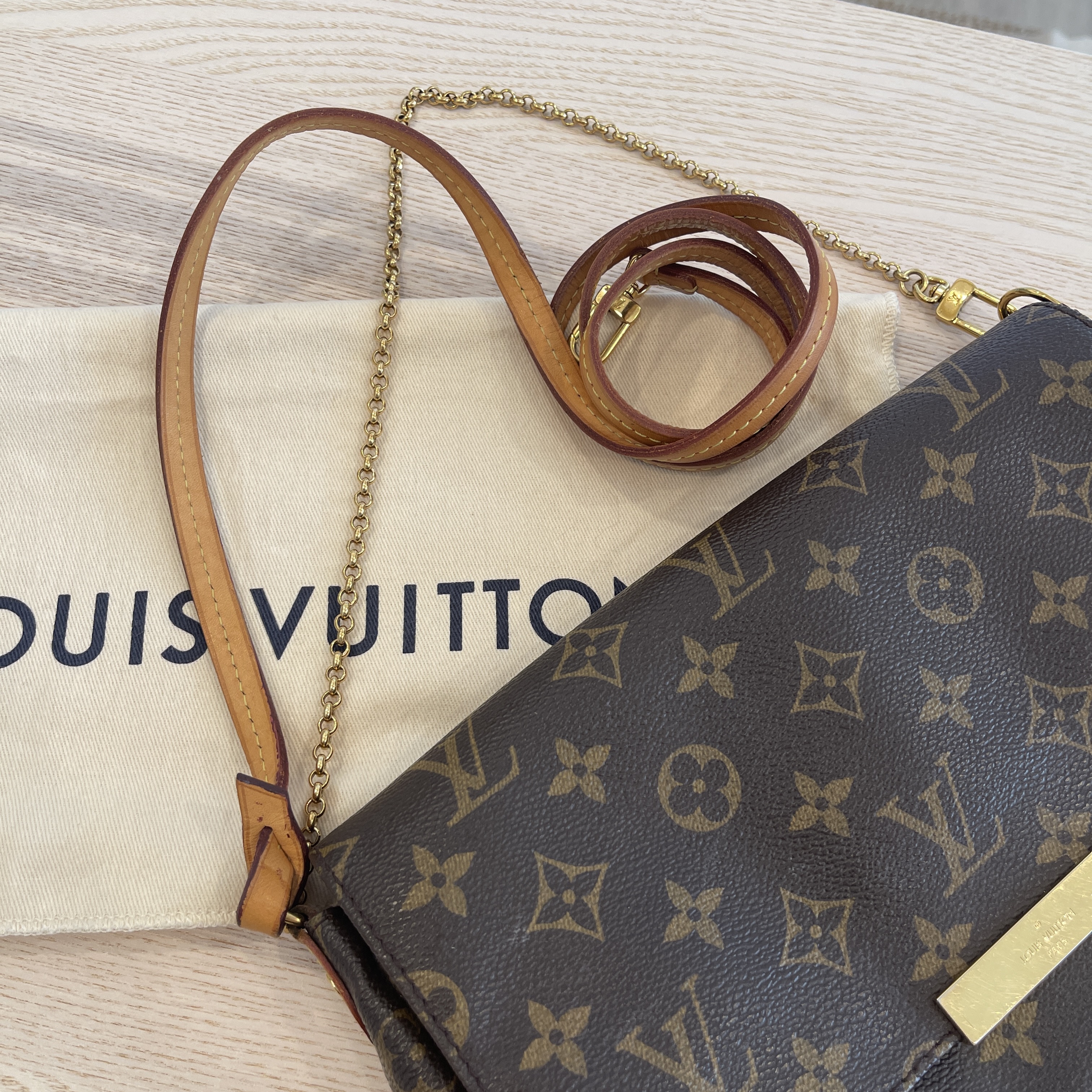 Louis Vuitton Favorite with Monogram Strap