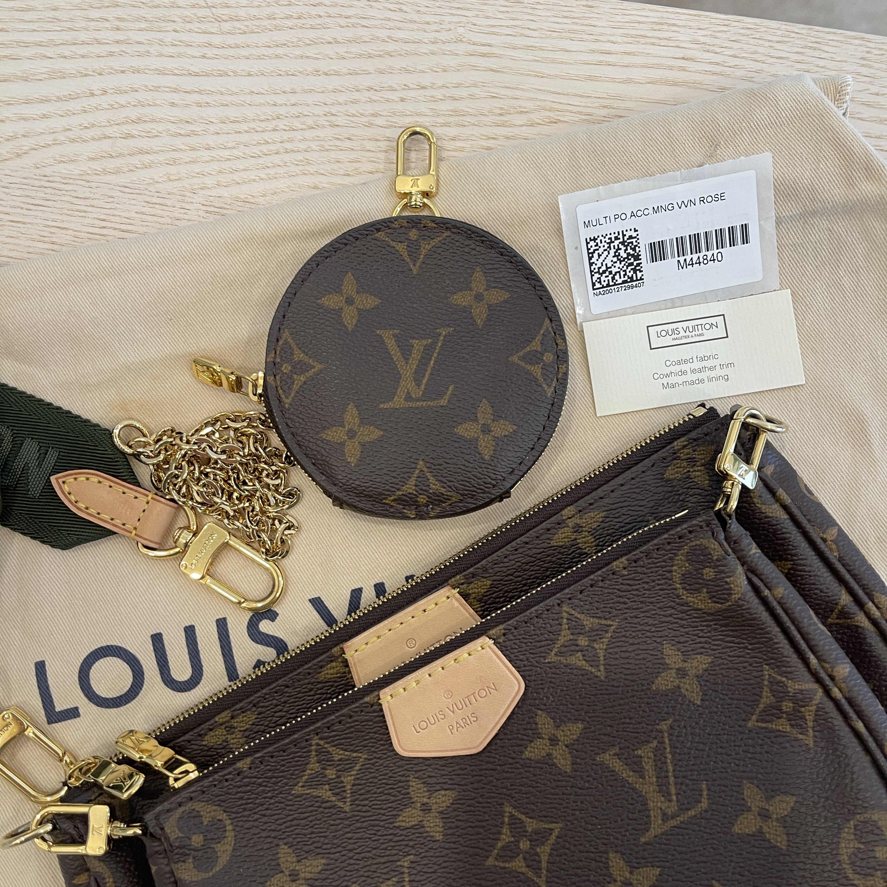 Replica Louis Vuitton Multi Pochette Accessoires m44840 Fake Wholesale