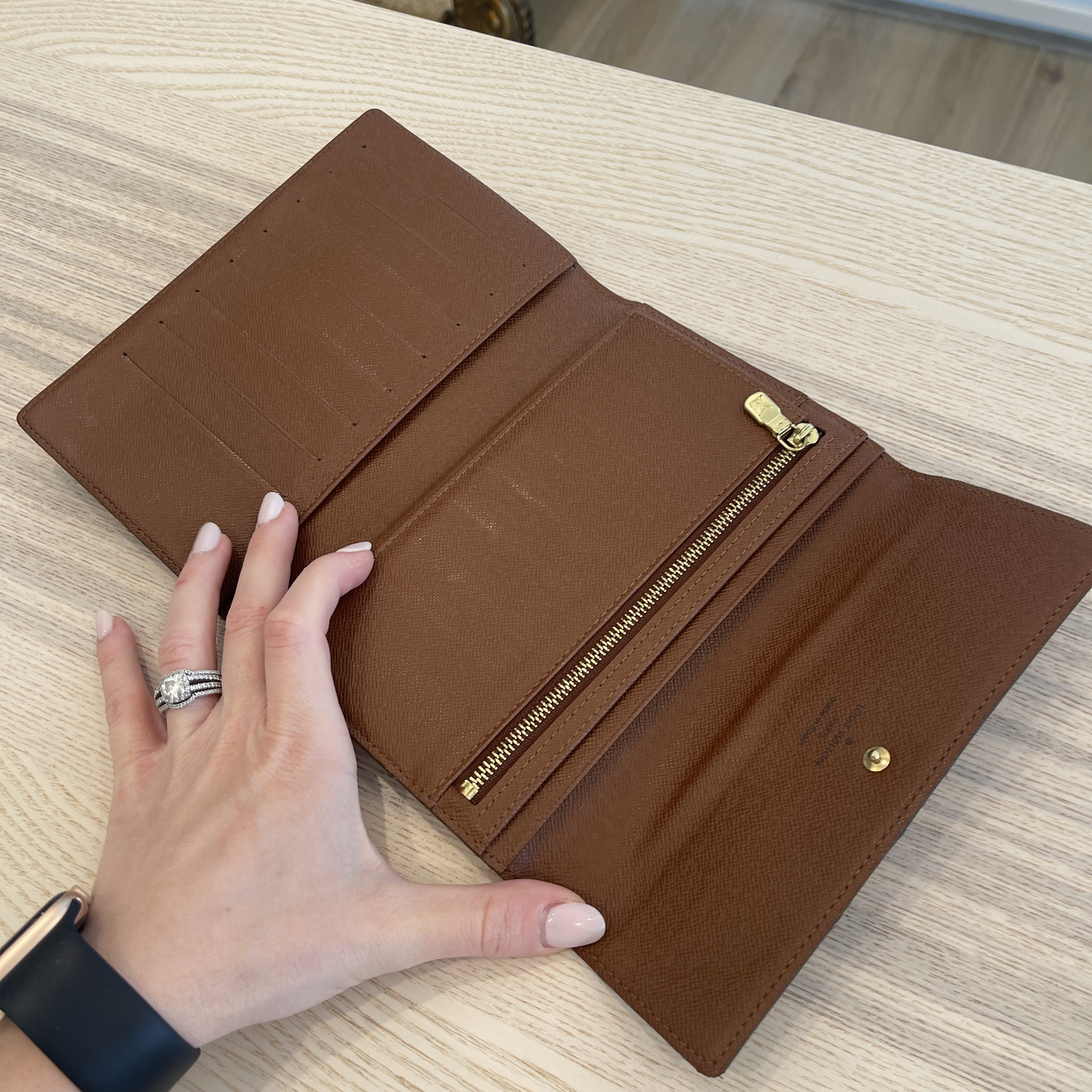 Louis Vuitton Monogram Pochette Passport Trifold Case Wallet - A World Of  Goods For You, LLC