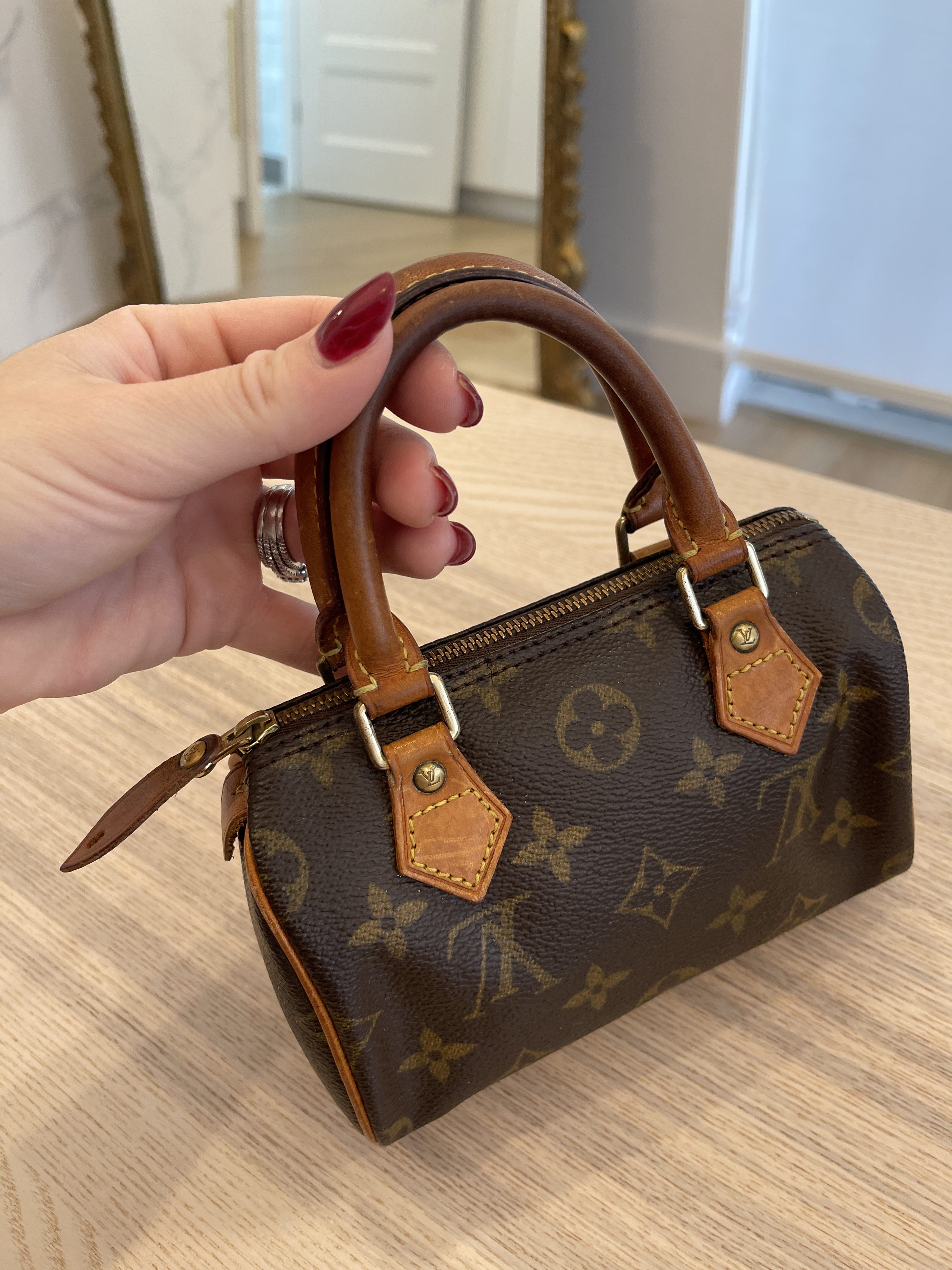 Louis Vuitton Monogram Speedy HL - Brown Mini Bags, Handbags - LOU770636