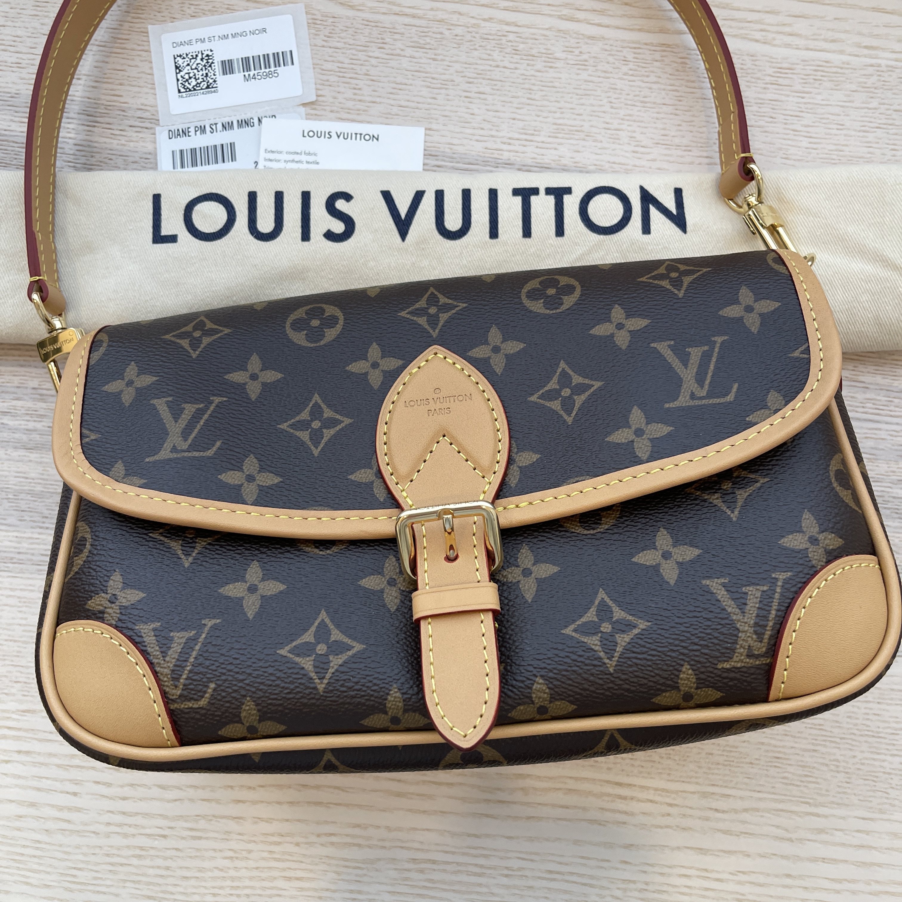 Louis Vuitton Diane NM Handbag
