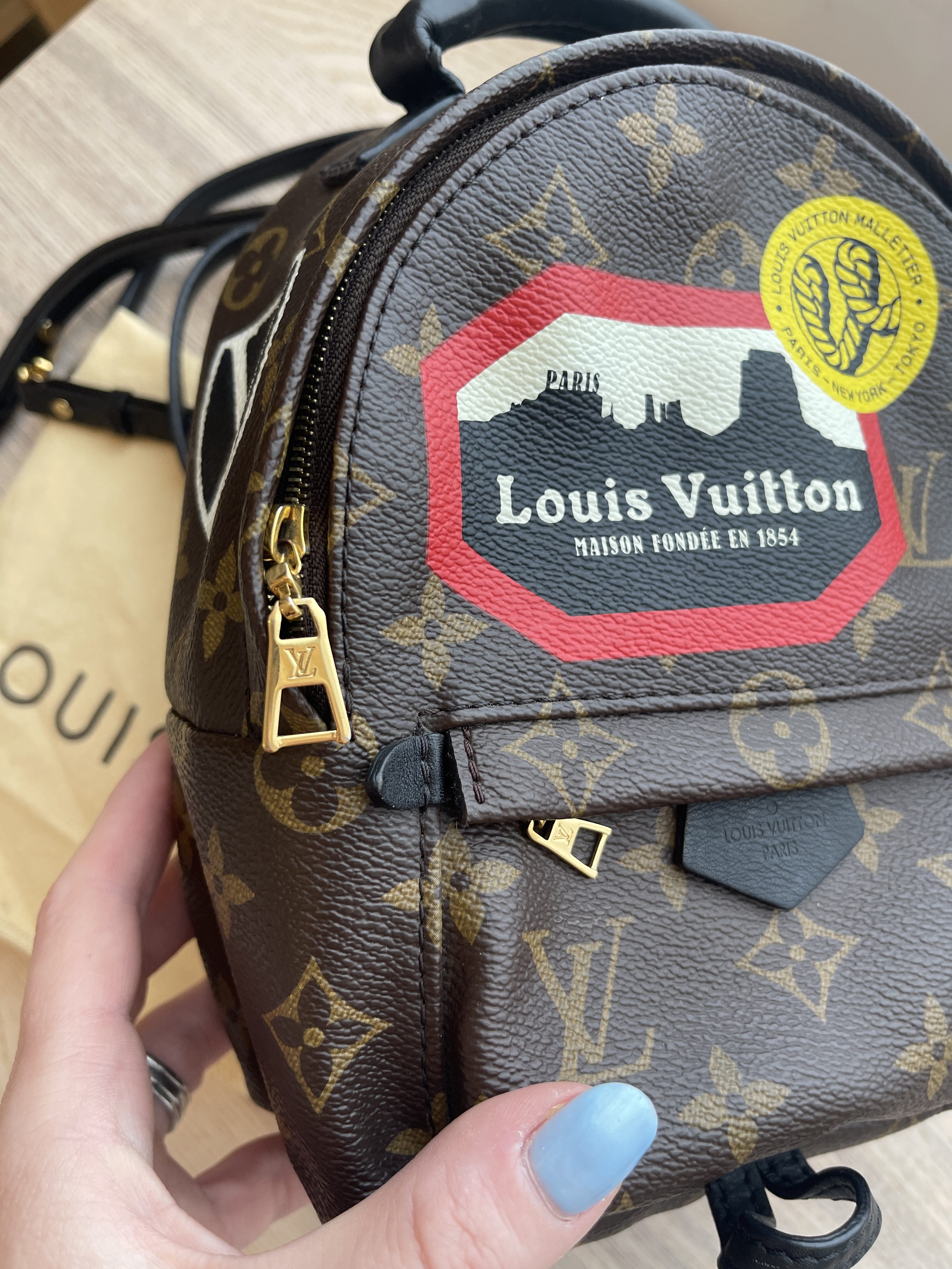Back - Montsouris - Louis Vuitton 2000 pre-owned Epi Saint Tropez tote bag  - Louis - Monogram - ep_vintage luxury Store - Bag - Pack - Vuitton - MM -  M51136 – dct
