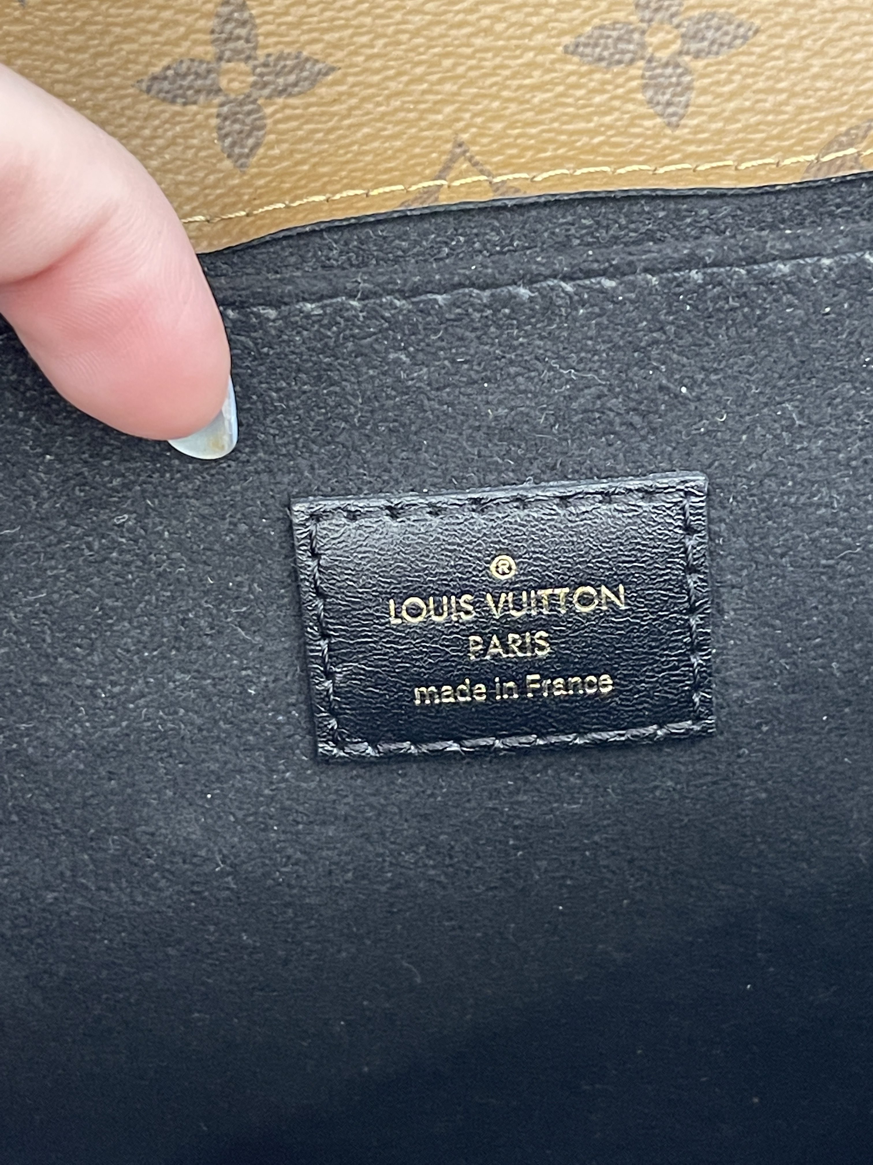 Louis Vuitton Pochette Metis Mini Epi Monogram Reverse 20*16*4cm M54990  PL2167