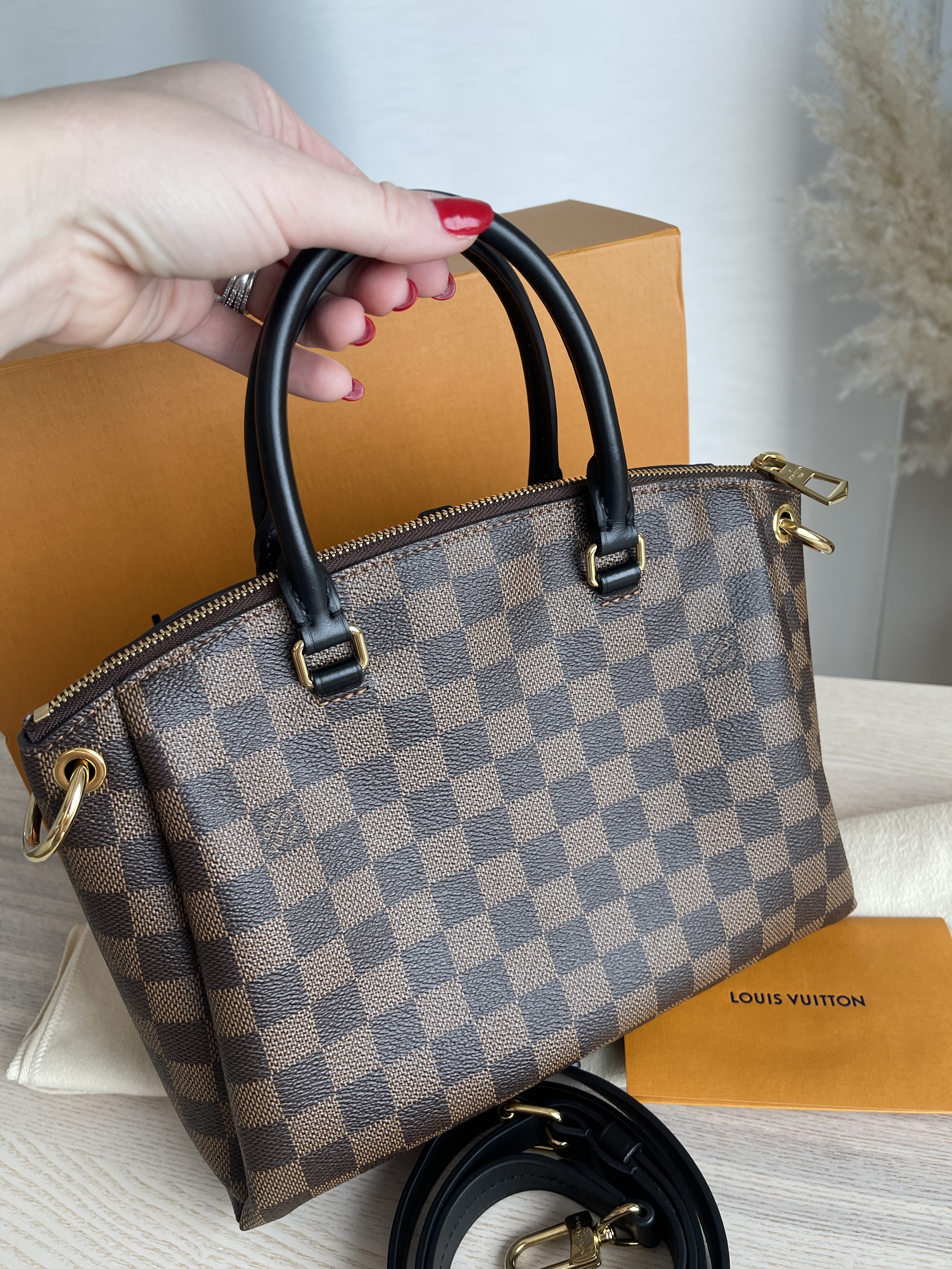 Louis Vuitton Damier Ebene Odeon Tote PM - Brown Handle Bags, Handbags -  LOU730355