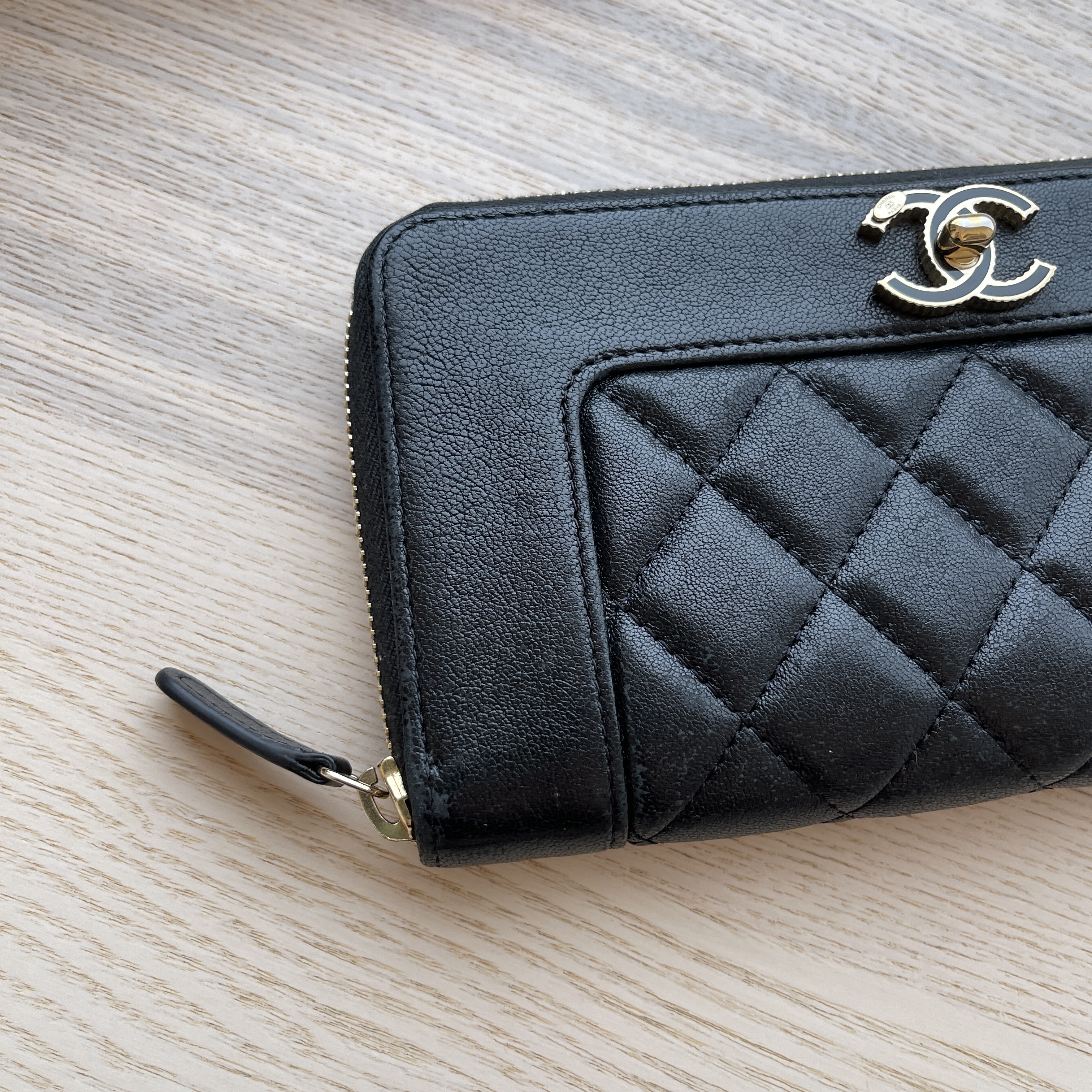 Chanel Mademoiselle Vintage Quilted Zip Around Wallet, 100+ Vintage and  Secondhand Chanel Pieces We're Losing Our Minds Over