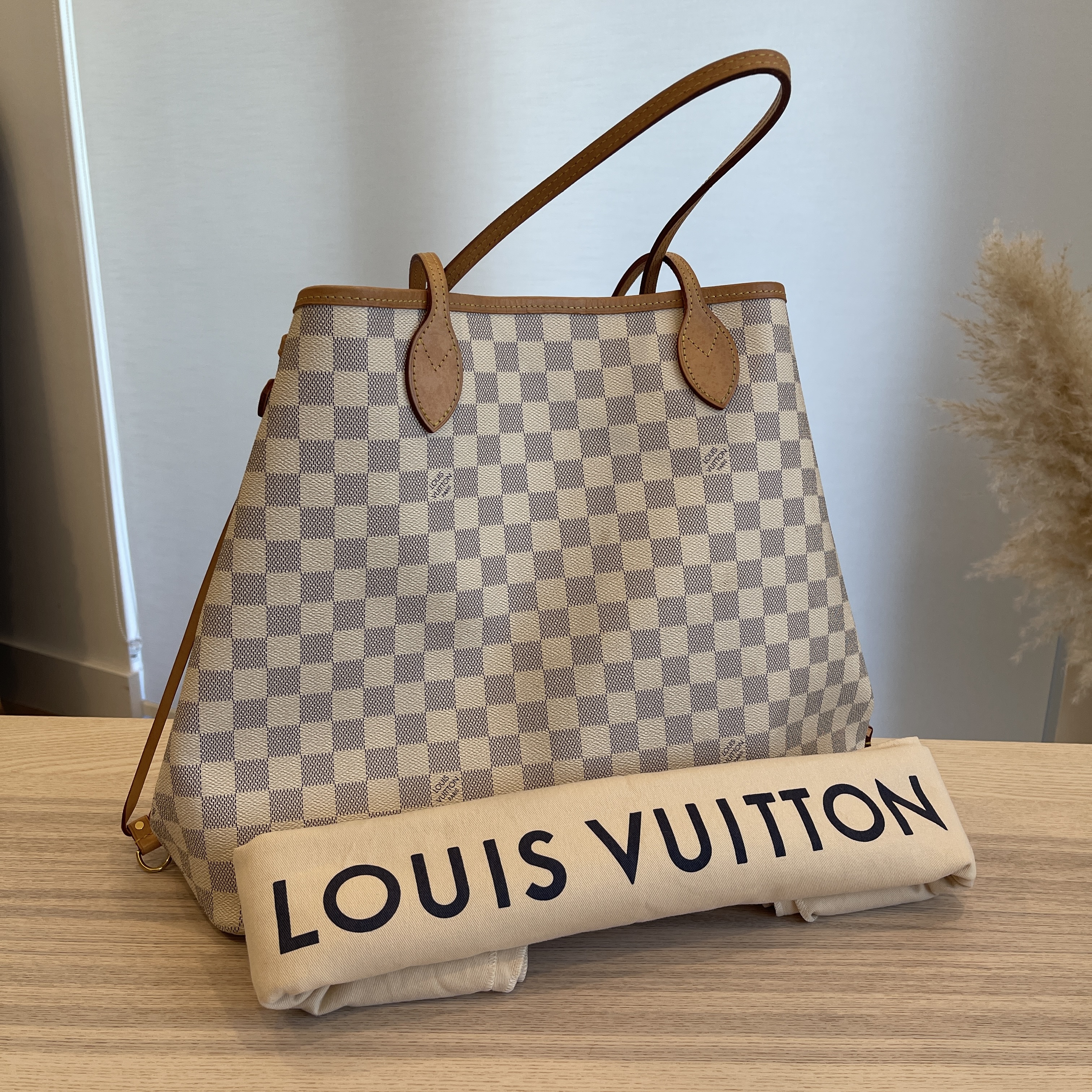 Louis Vuitton Damier Azur Cabas GM - EXCELLENT Condition