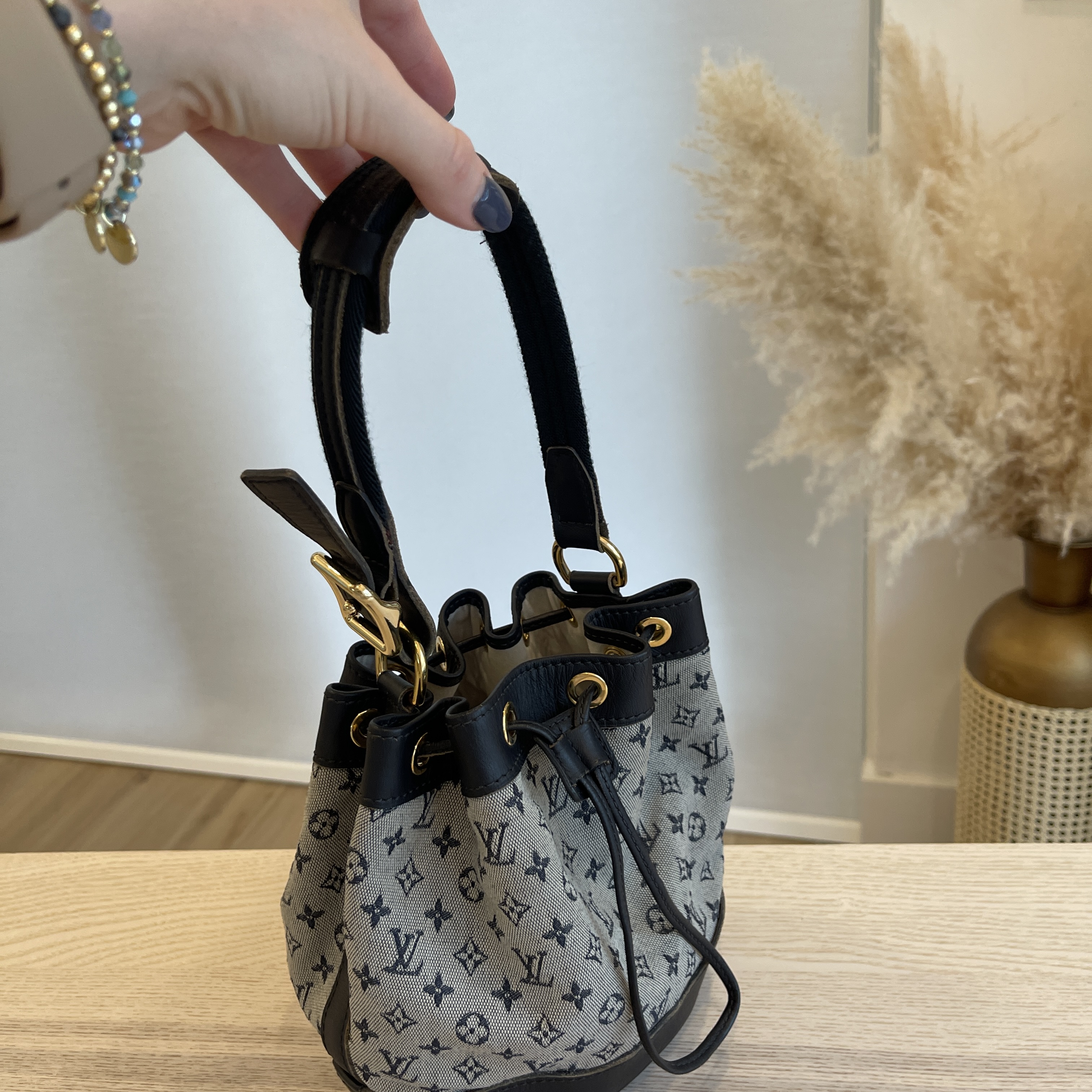 Louis Vuitton Monogram Mini Lin Mini Noe Bag ○ Labellov ○ Buy and Sell  Authentic Luxury