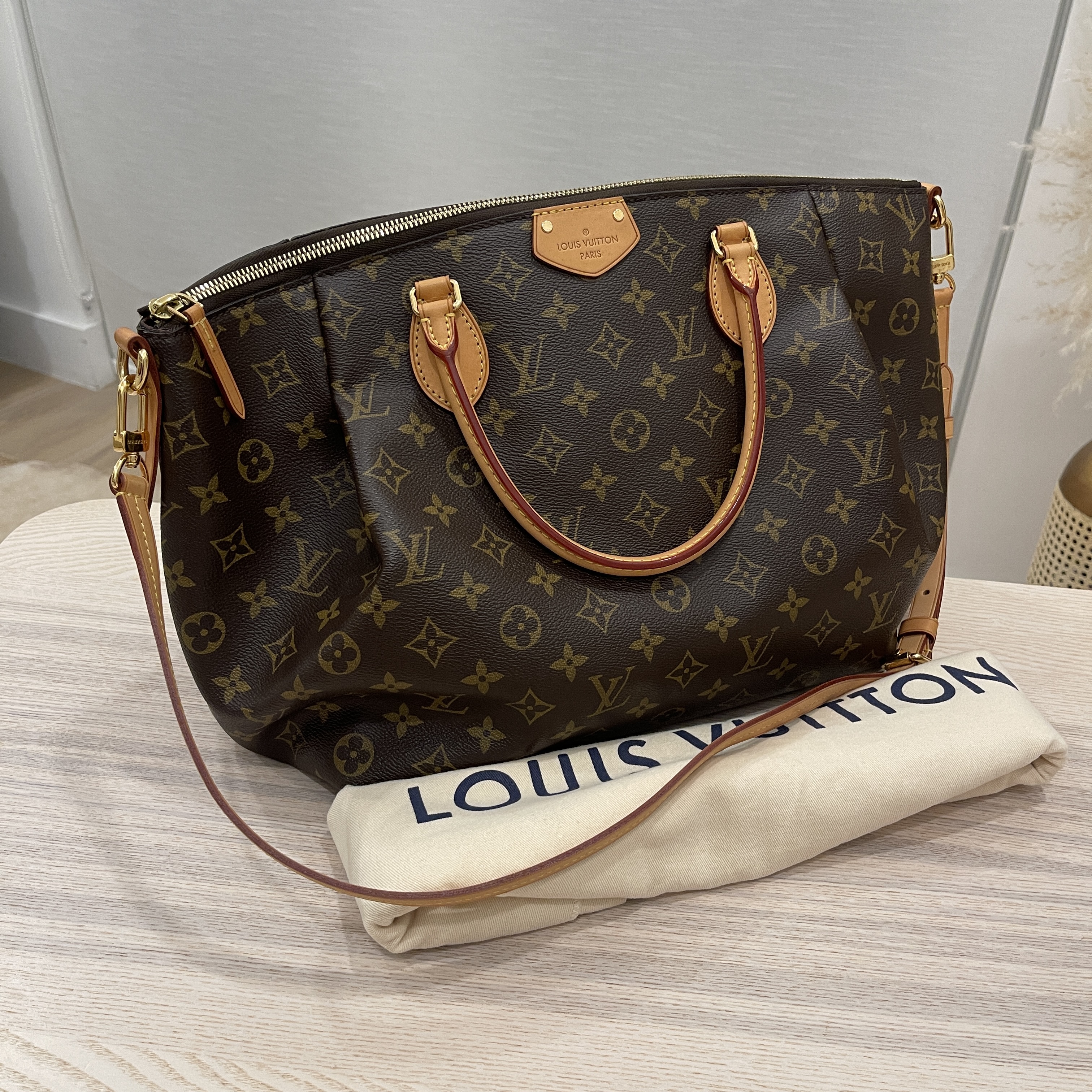 Louis Vuitton Monogram Turenne PM w/ Strap - Brown Handle Bags, Handbags -  LOU797695
