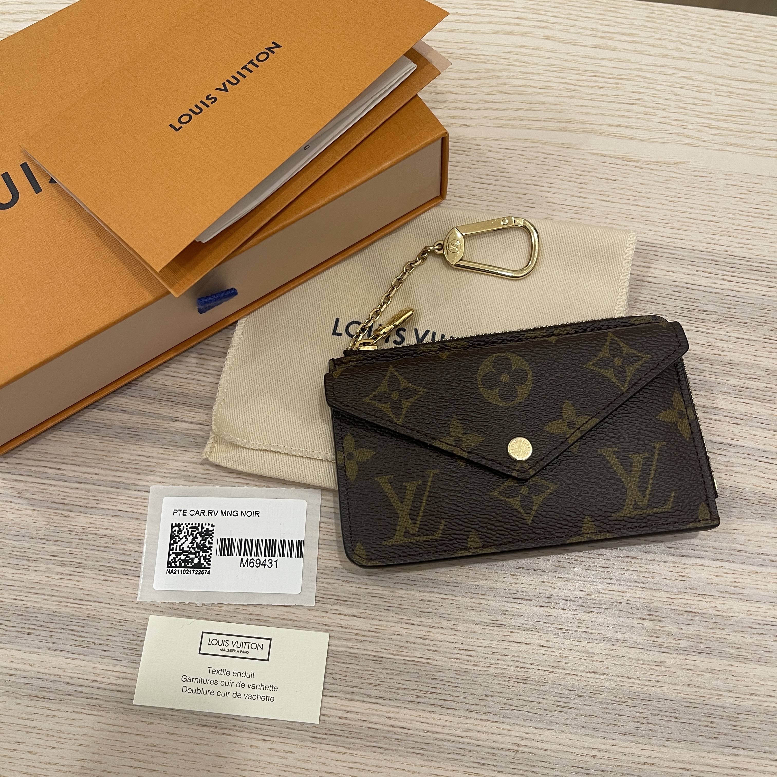 Louis Vuitton Card Holder Recto Verso Monogram