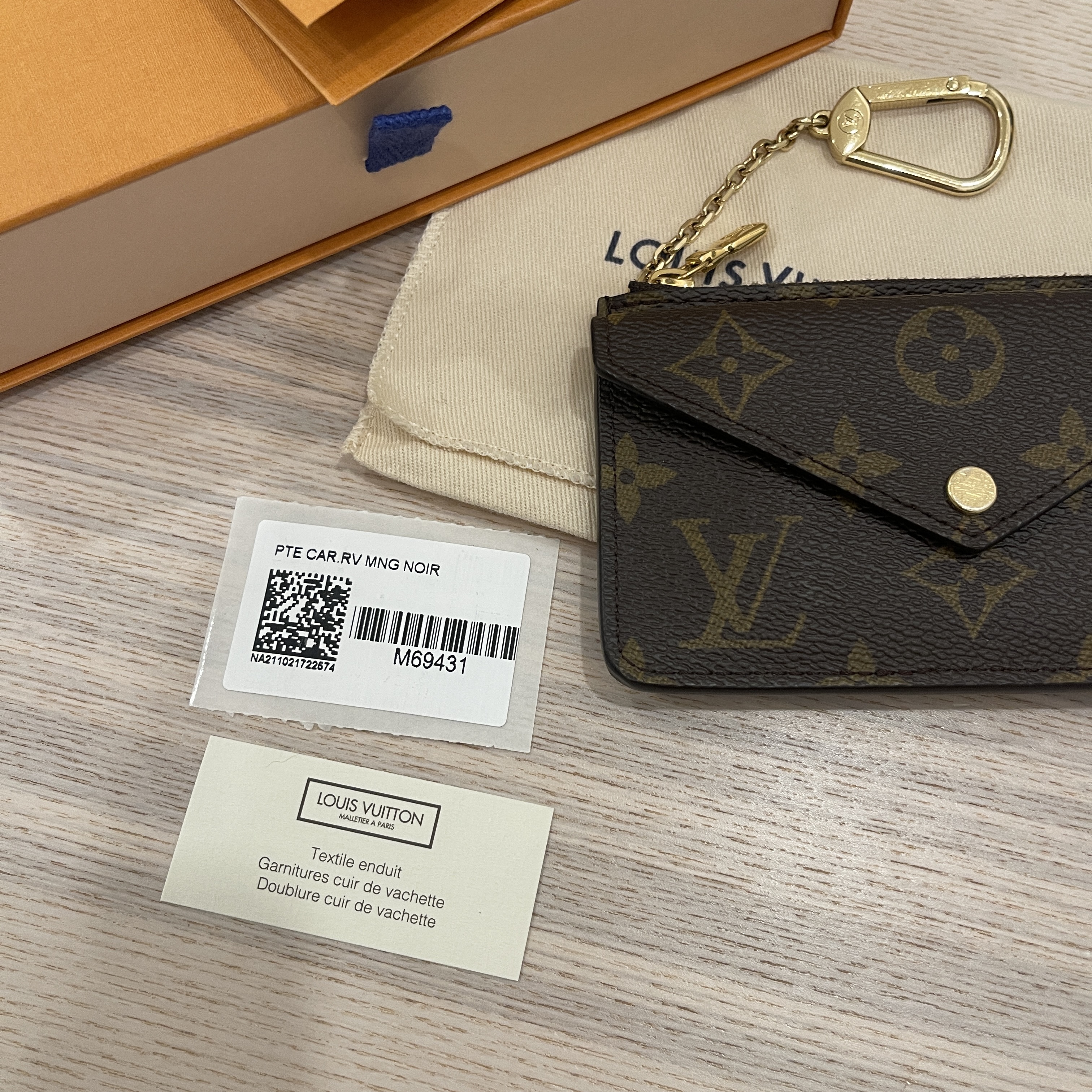 Louis Vuitton Card Holder Recto Verso Monogram