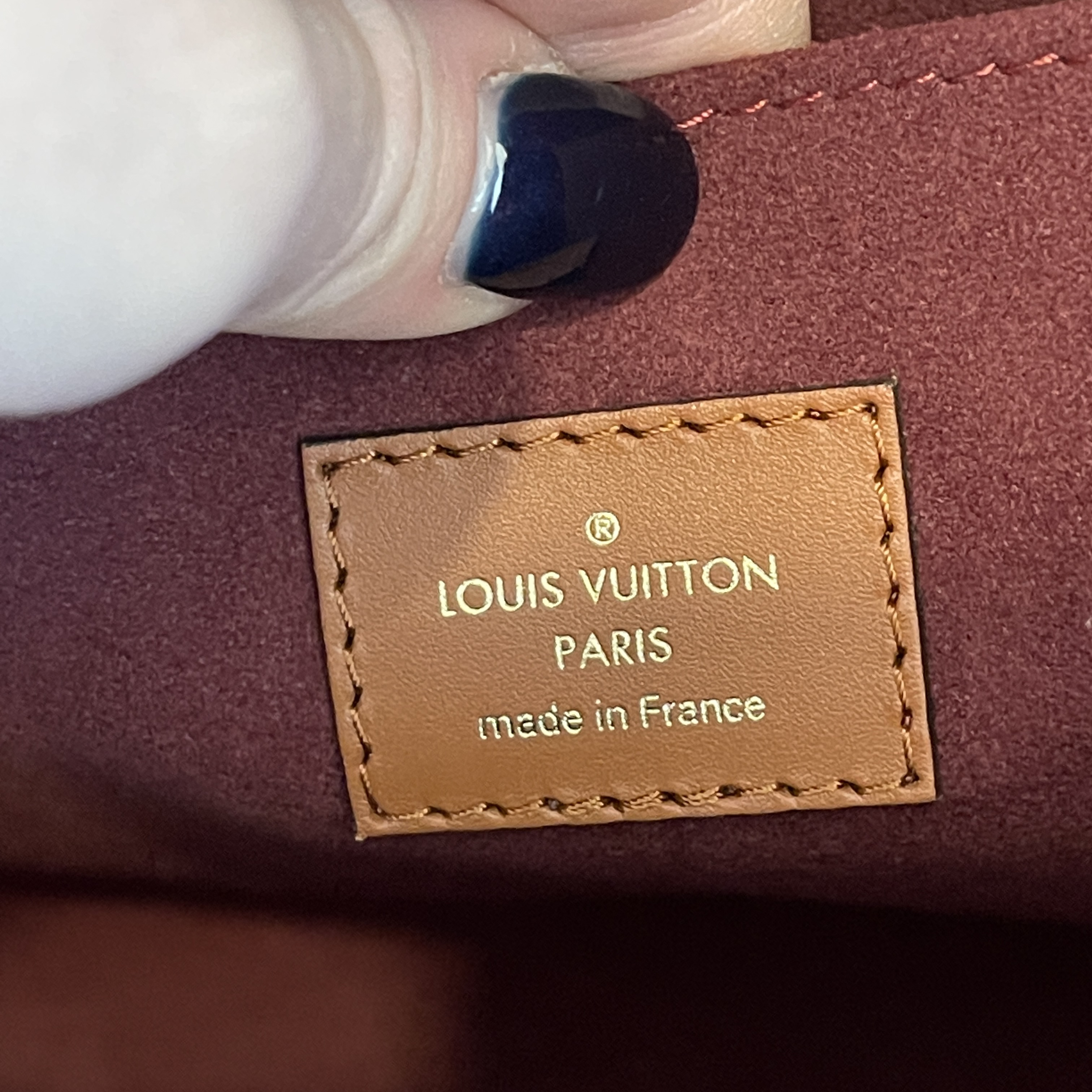 Louis Vuitton Grey Since 1854 OnTheGo GM - Blue Spinach