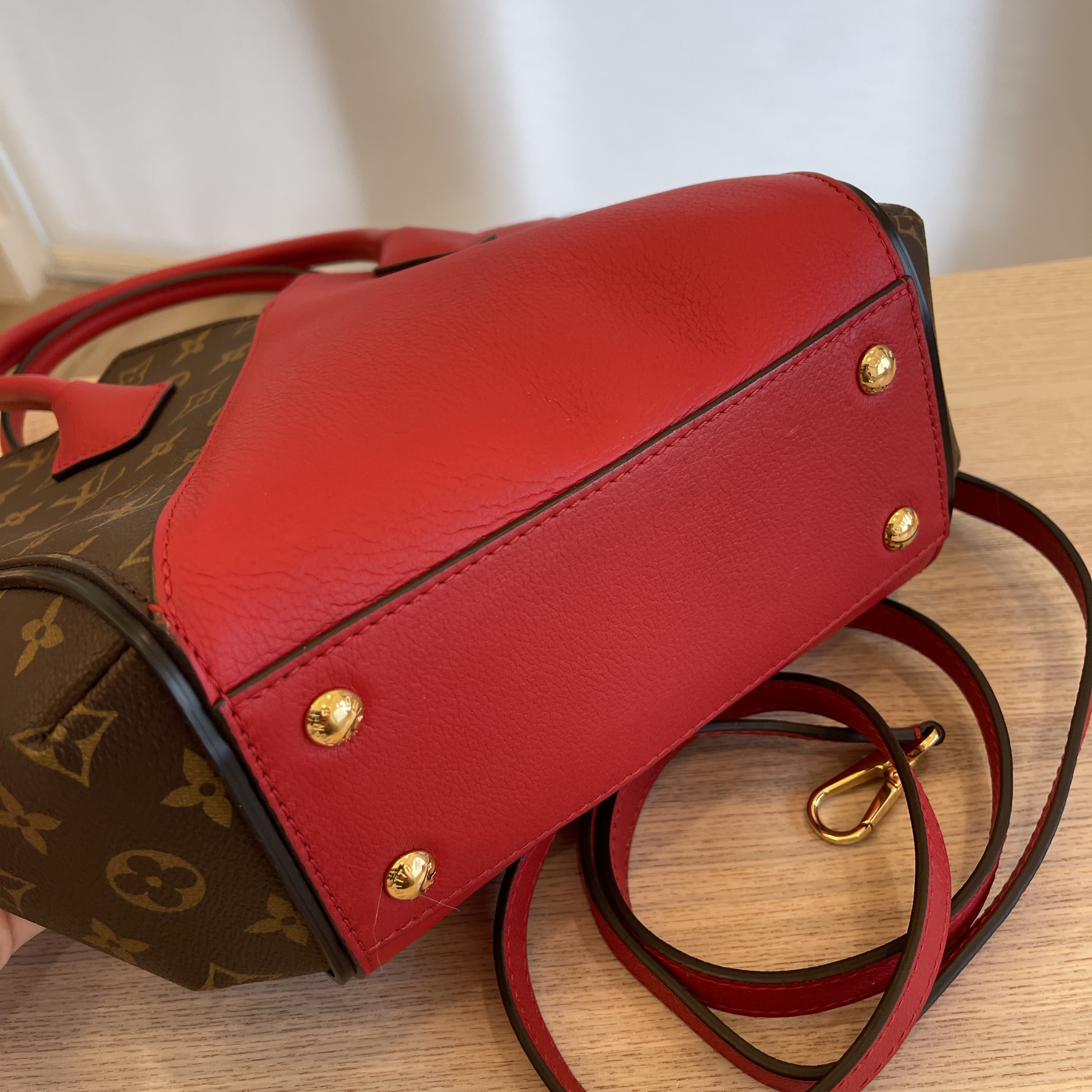 Louis Vuitton, Bags, Louis Vuitton Kimono Pm Red