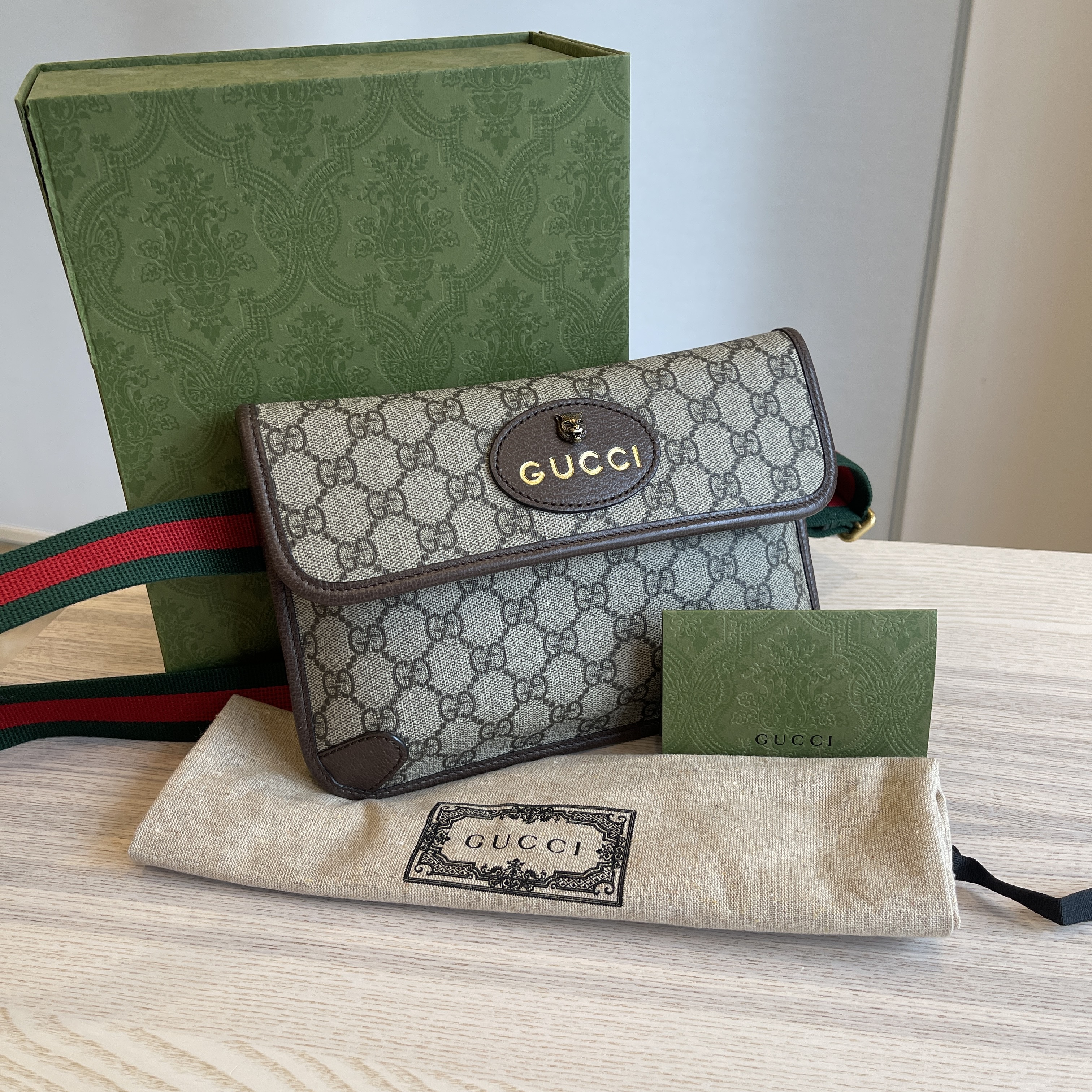 Authentic Gucci Belt Bag with dust bag