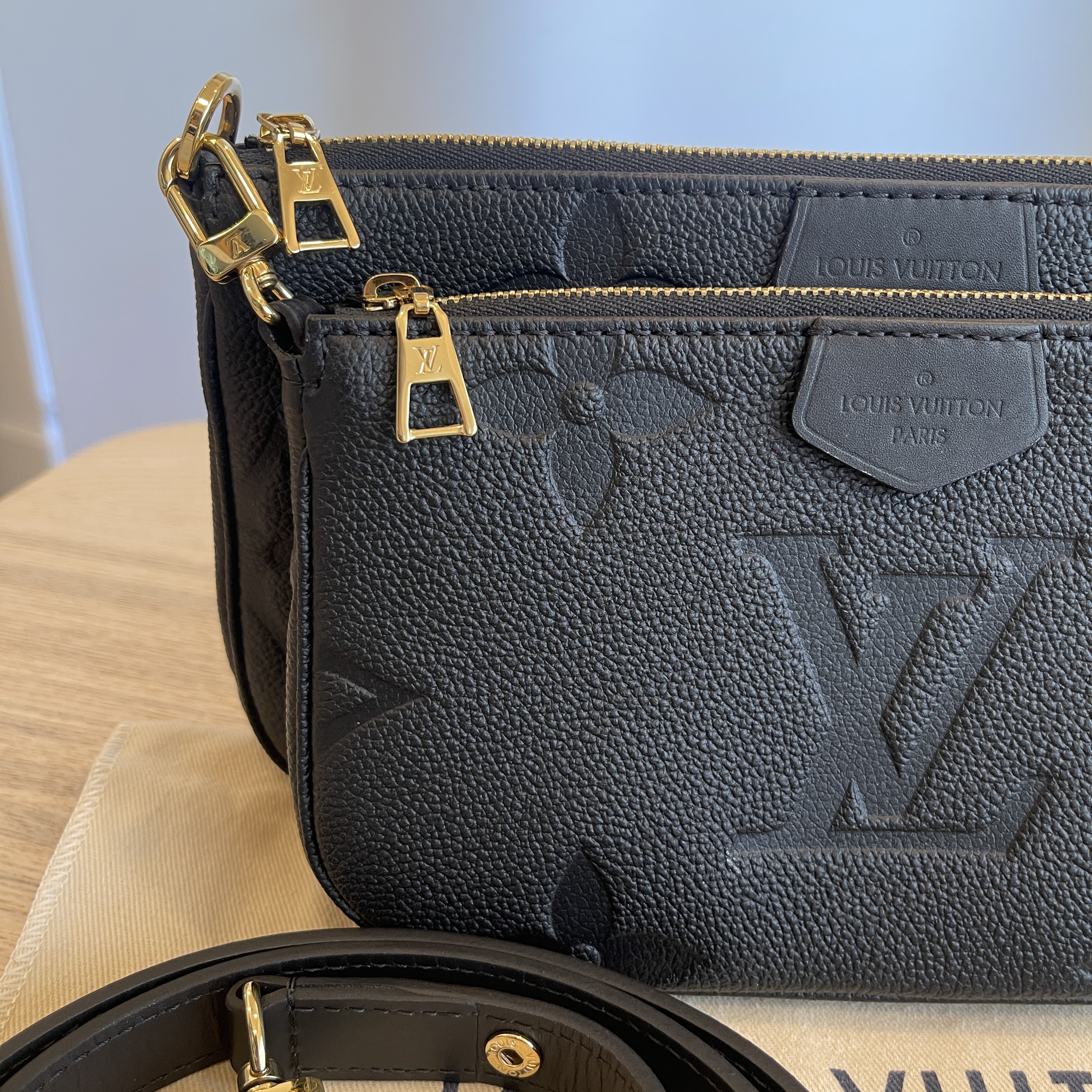 Shop Louis Vuitton MONOGRAM EMPREINTE 2021 SS Multi pochette accessoires  (M80447, M80399) by nordsud