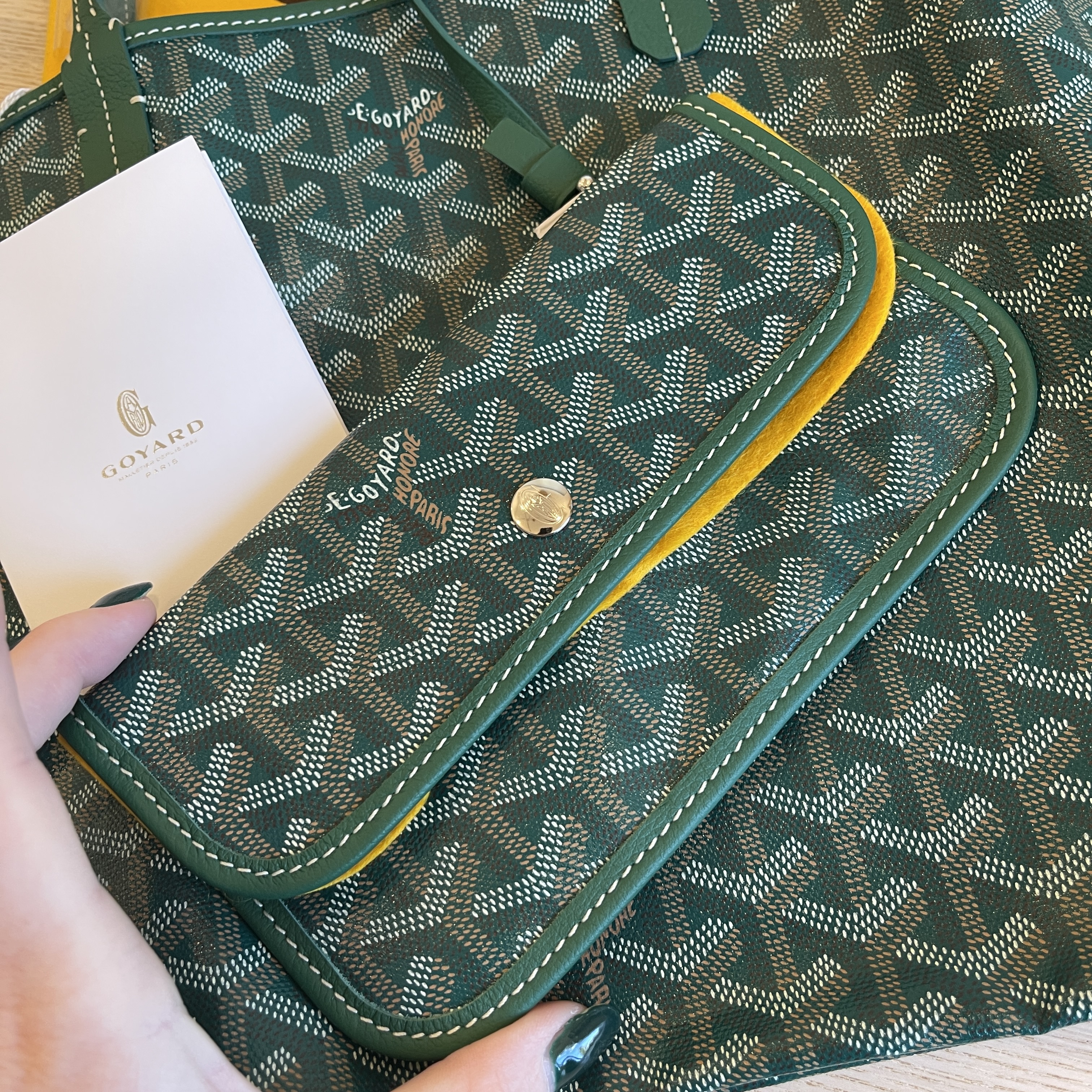 Goyard - Saint Louis PM Bag - Vert Green – Shop It