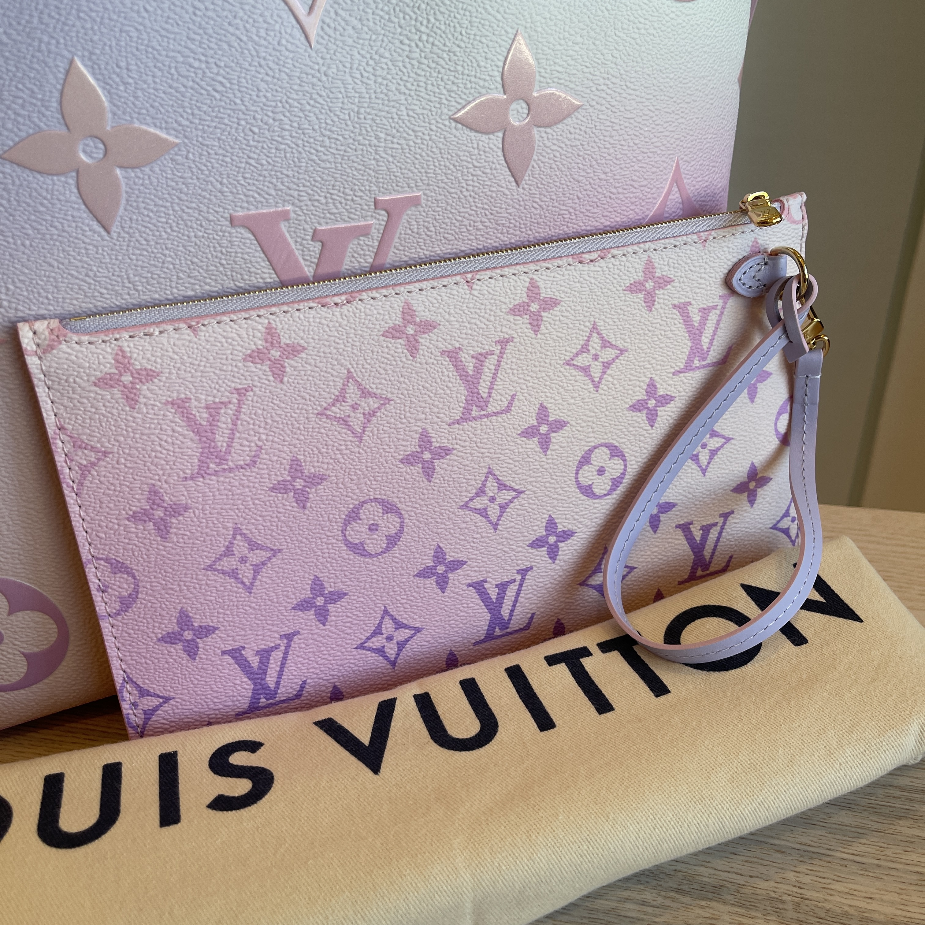 Louis Vuitton Pastel Sunrise Neverfull MM Spring in the City