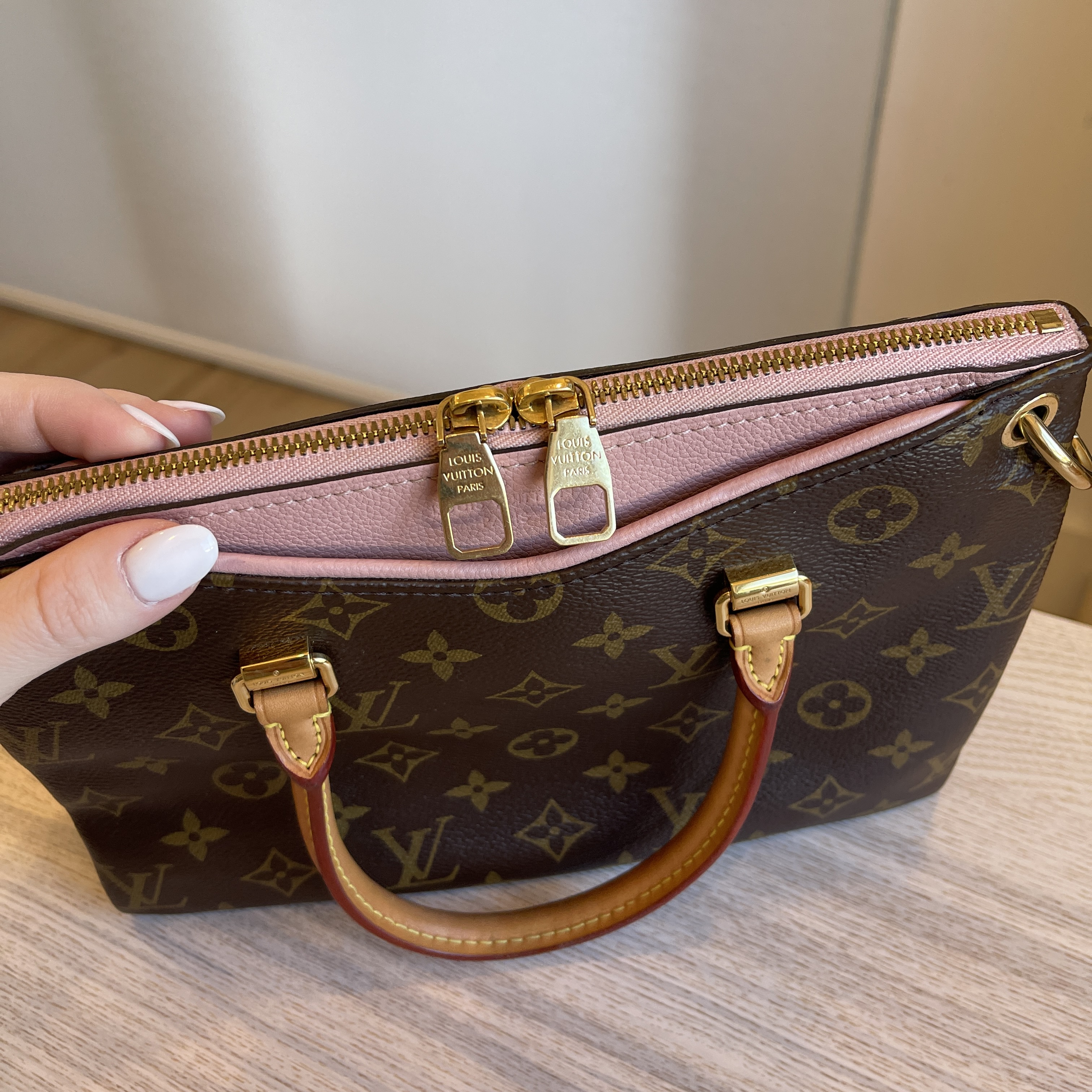 Louis Vuitton Pallas Rose Ballerine