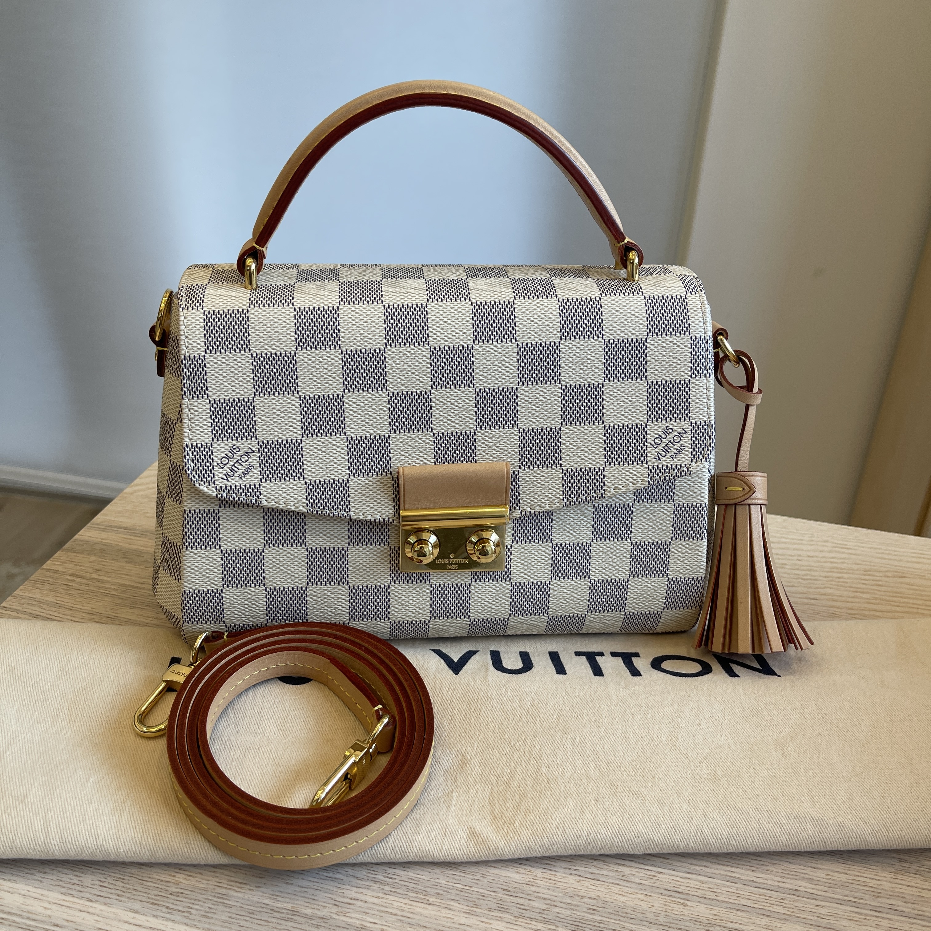 Louis Vuitton Damier Azur Croisette