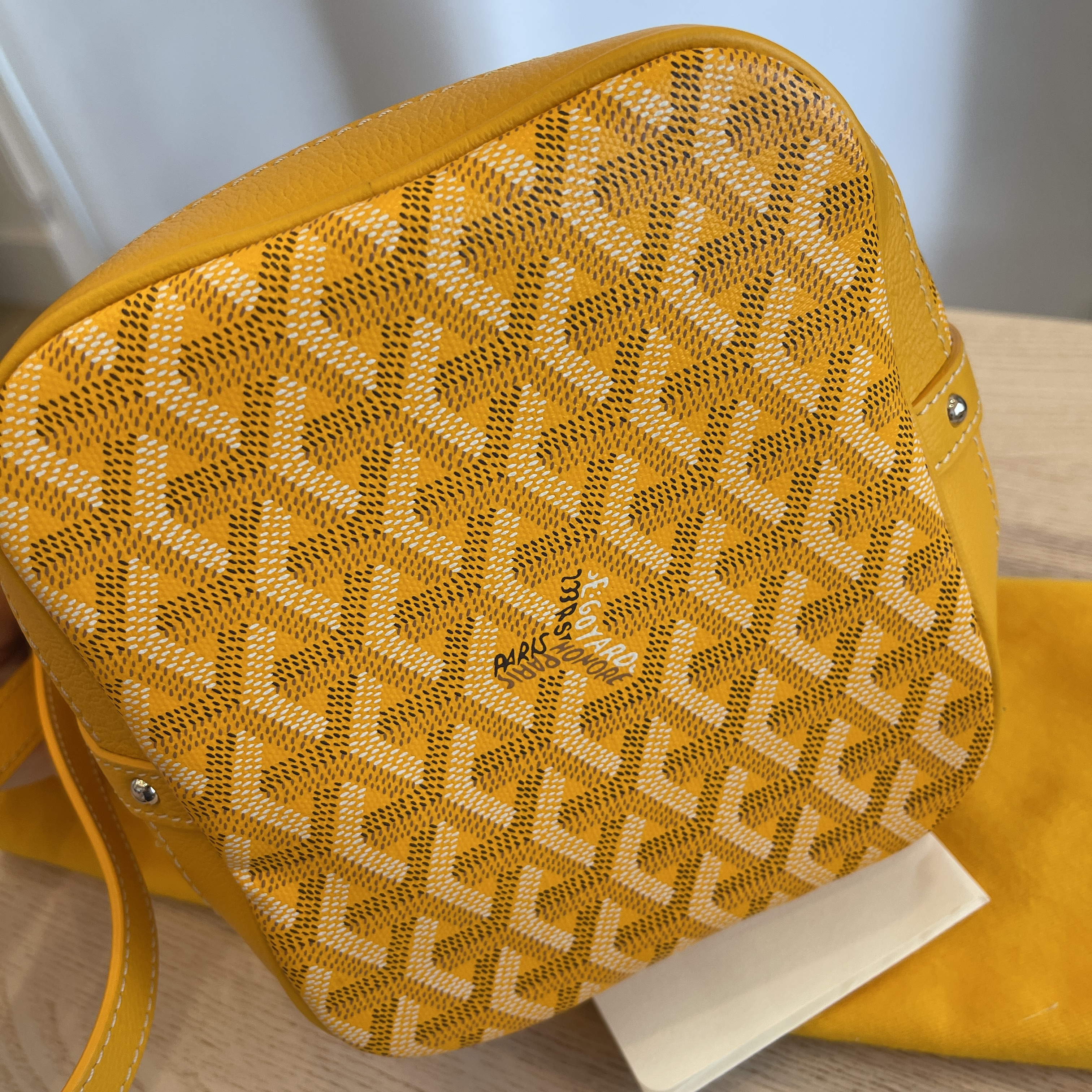 Goyard Yellow Crossbody Bag