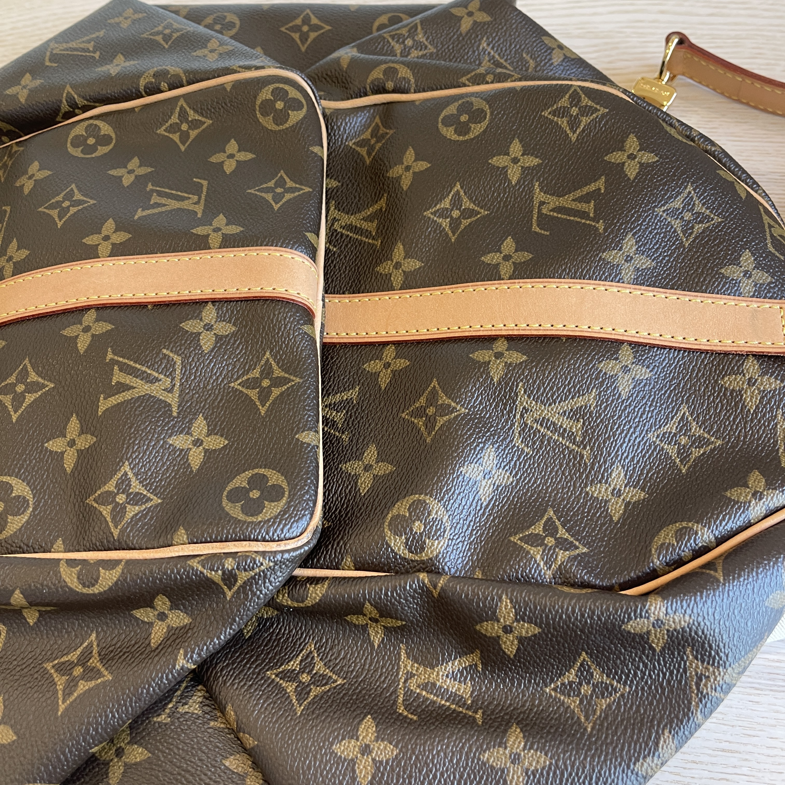 Louis Vuitton Rare Limited Upside Down Monogram Ink Speedy Bandouliere 40  860087