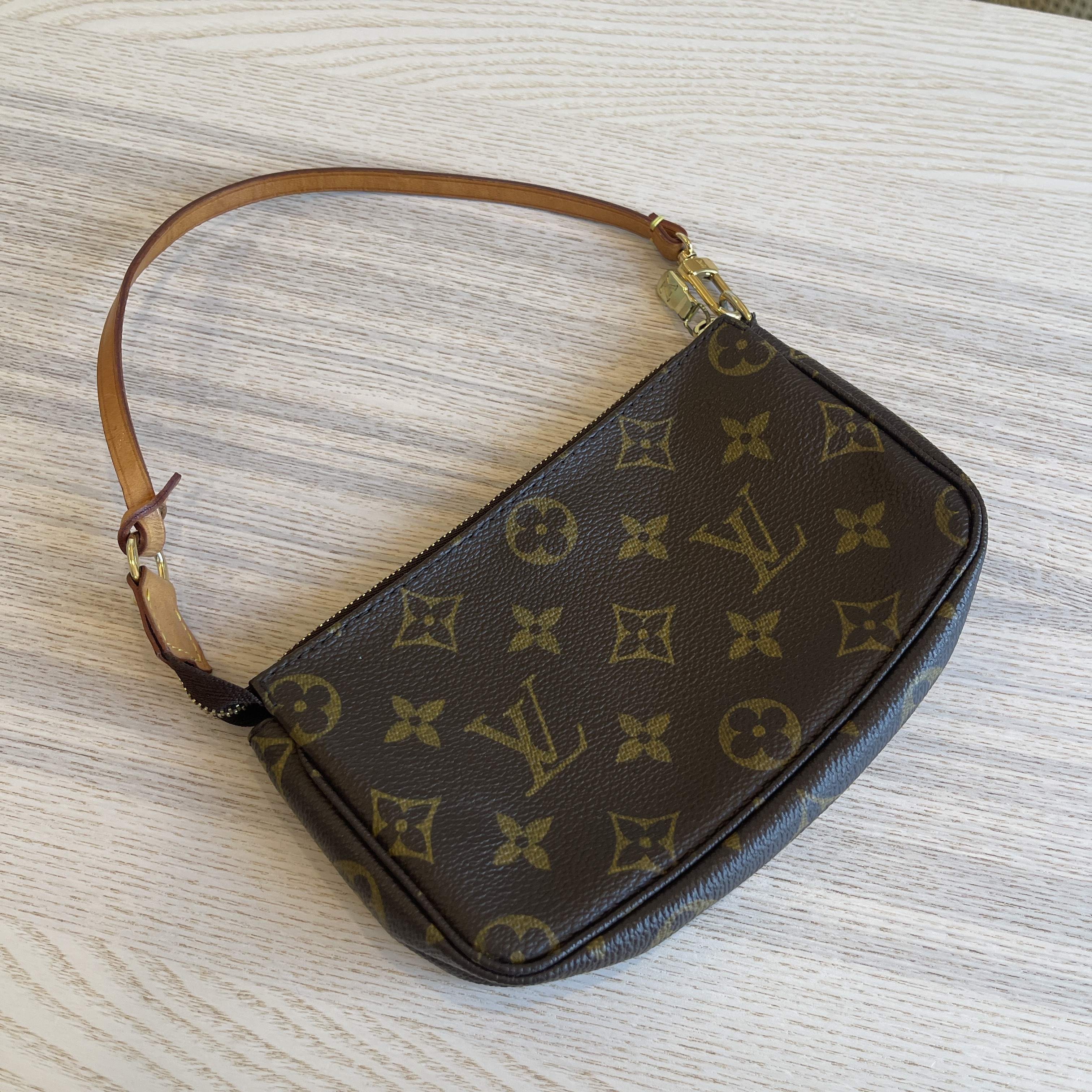 Louis Vuitton Monogram Canvas Pochette Accessories QJBJUI5V0B706