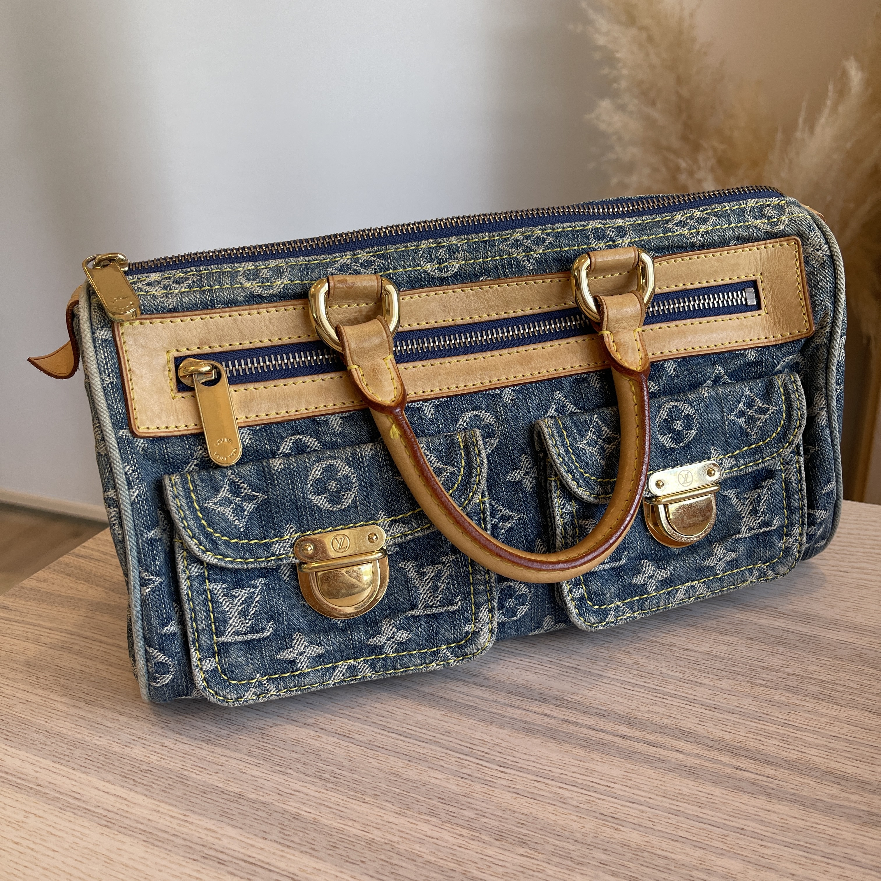 Louis Vuitton Neo Speedy Monogram Denim