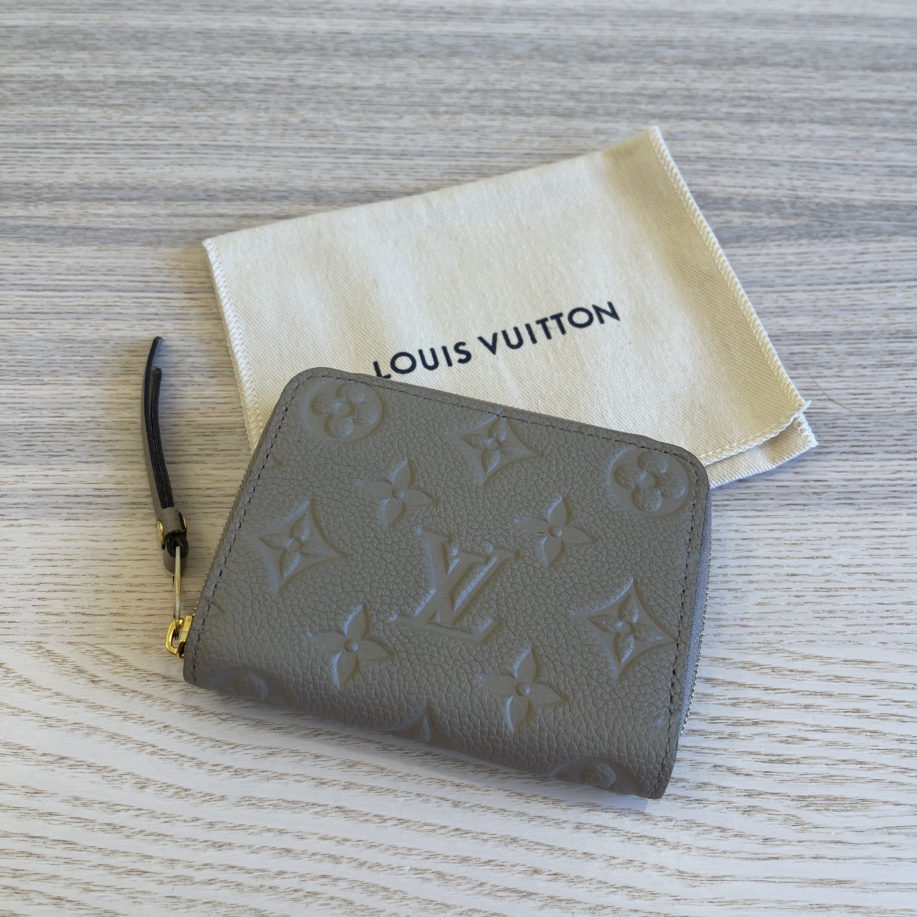 Louis Vuitton Zippy Coin Purse Turtledove