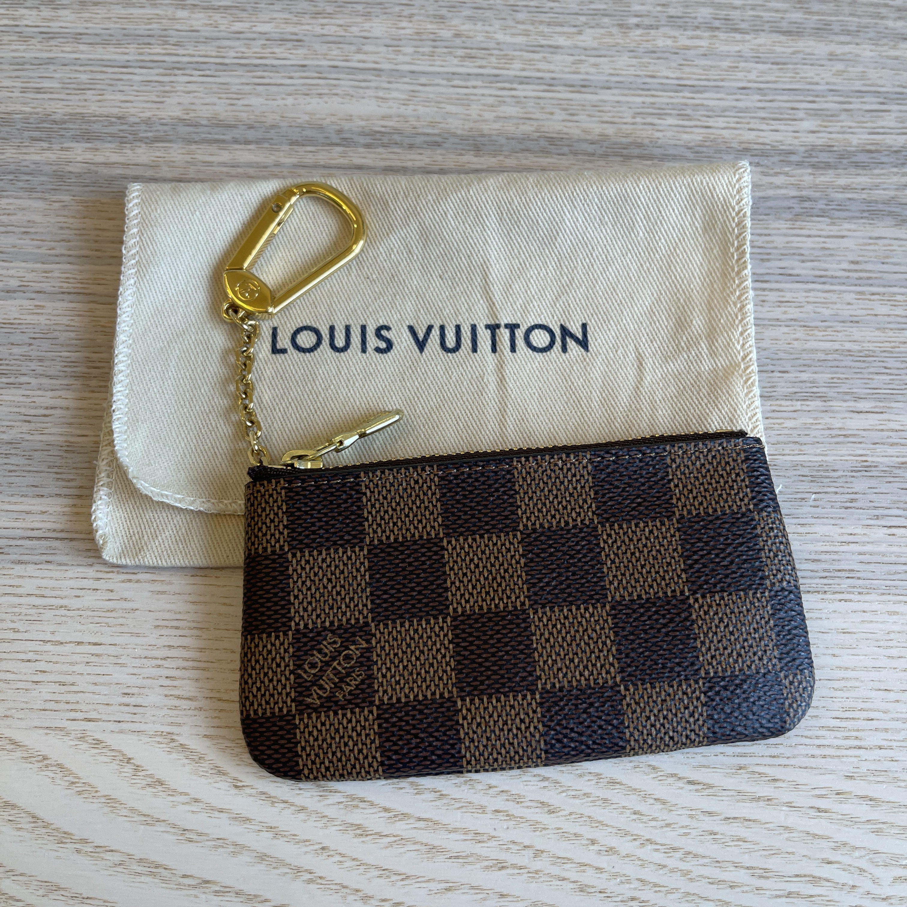 Louis Vuitton Damier Ebene Key Pouch