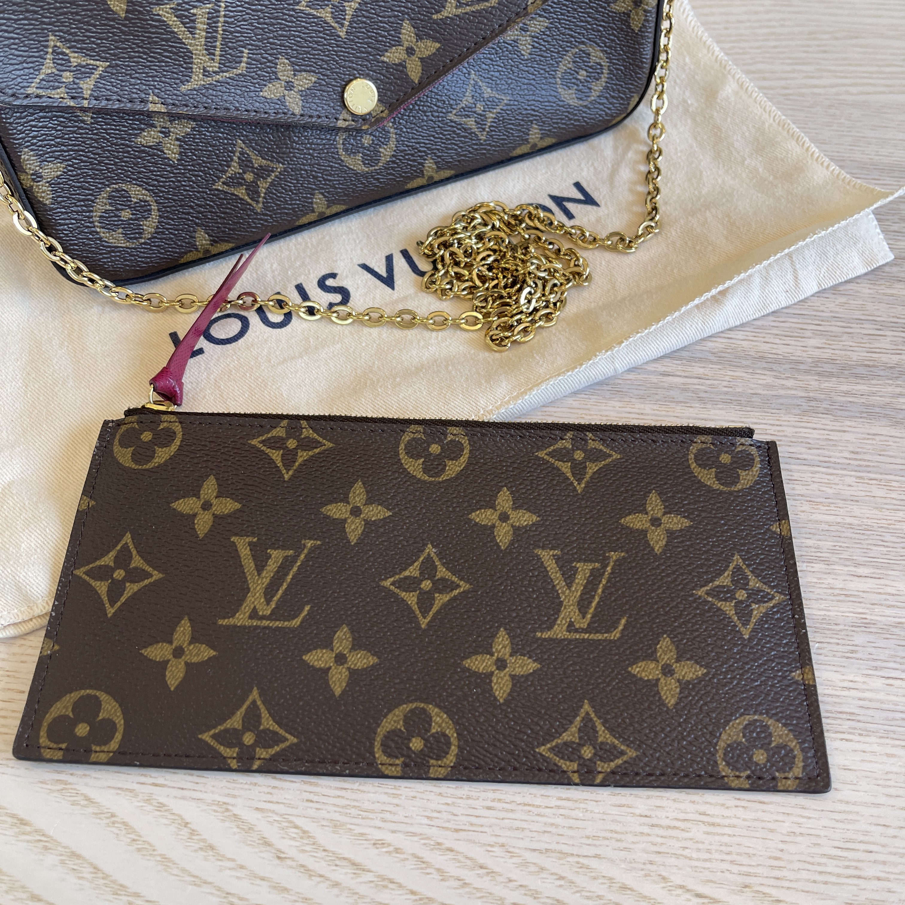 louis vuitton tas felicie