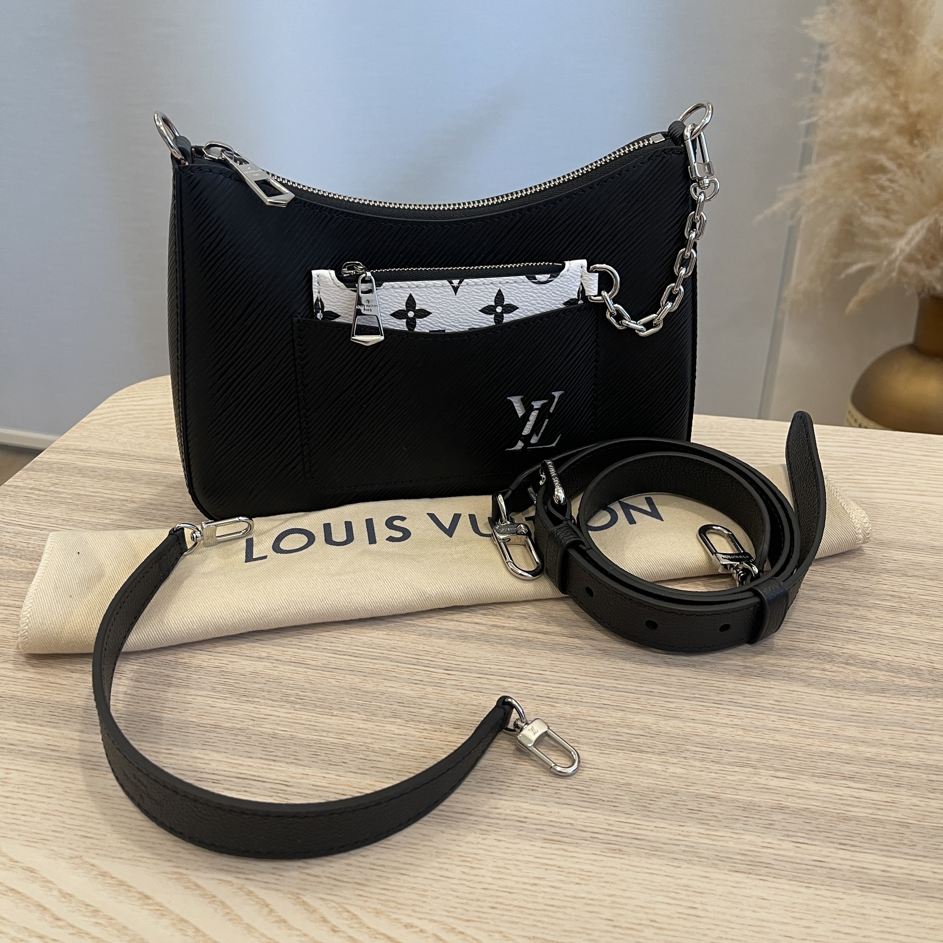 Louis Vuitton Epi Marelle Black