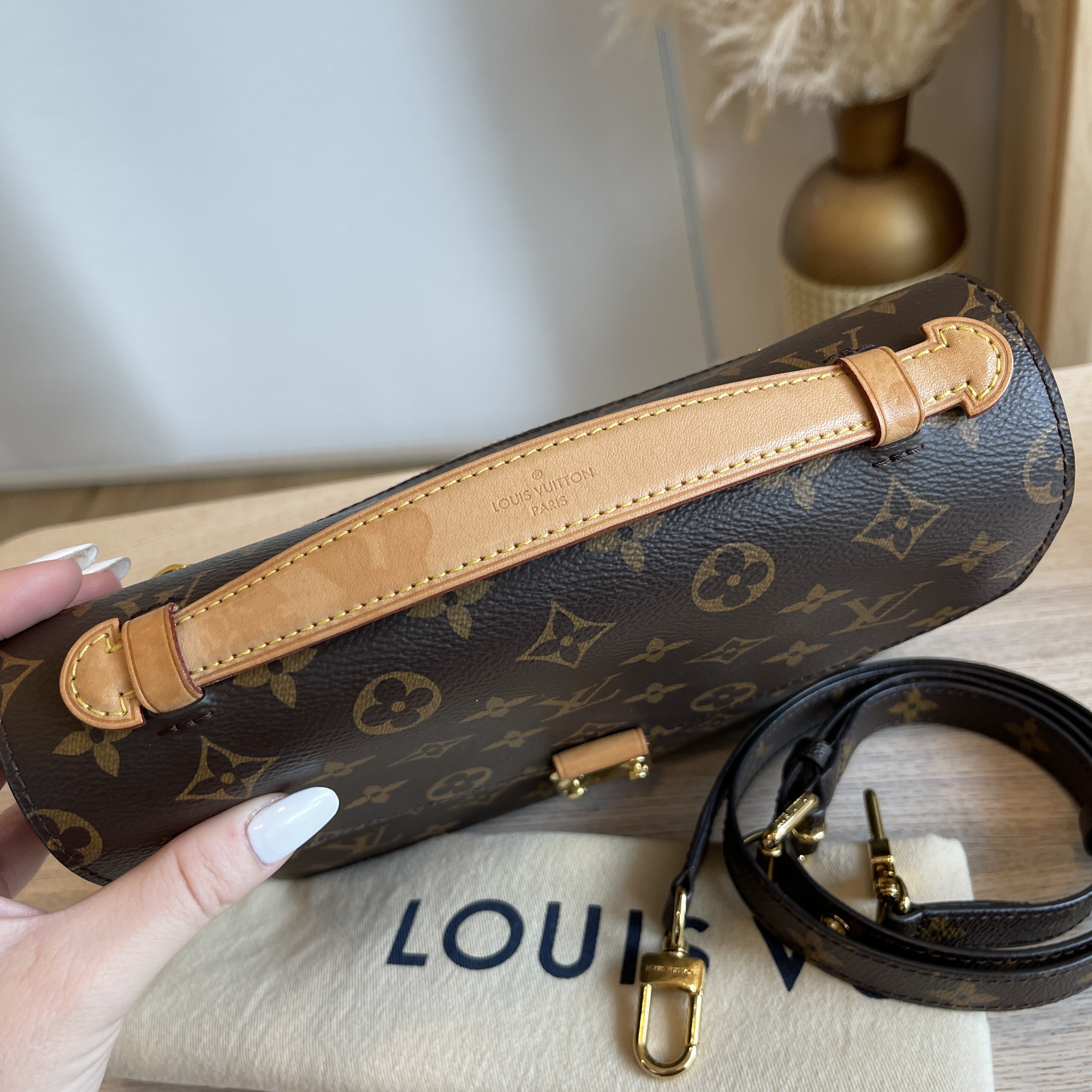 LOUIS VUITTON Monogram Pochette Metis 1267650