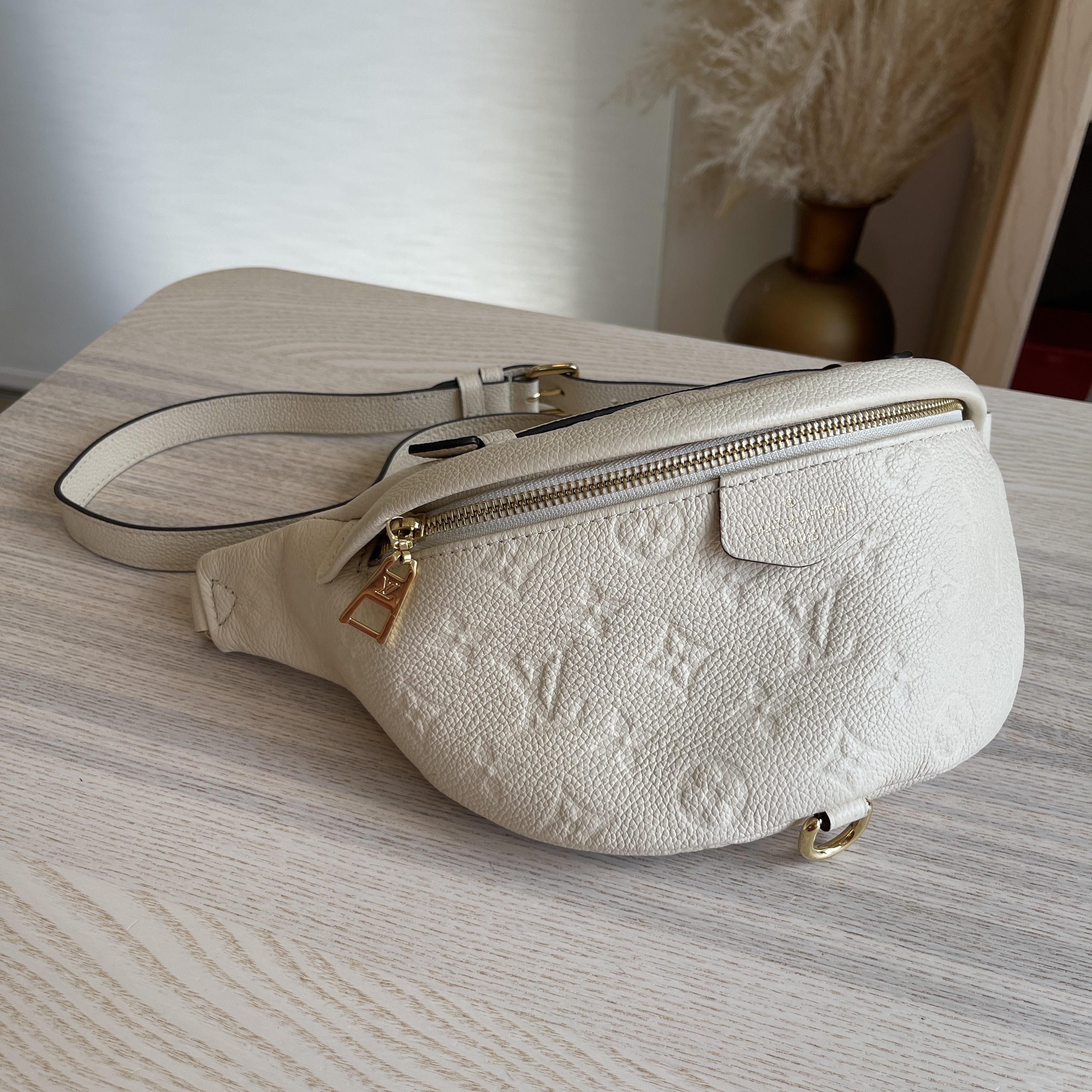 Louis Vuitton Empreinte BumBag Creme