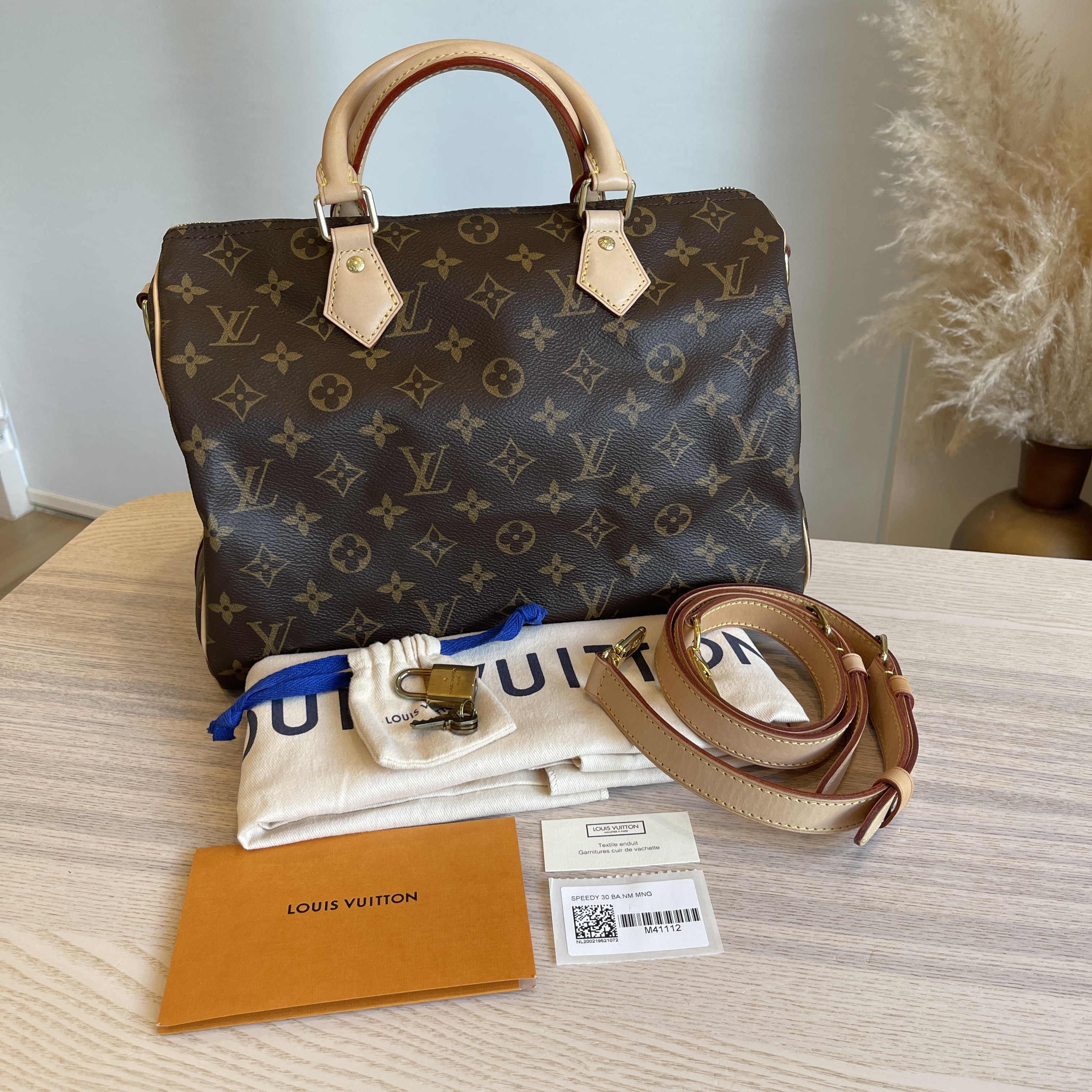 Louis Vuitton Monogram Speedy 30 NM