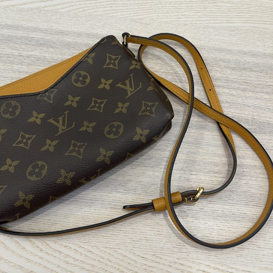 Louis Vuitton Monogram Pallas Uniformes Crossbody Safran