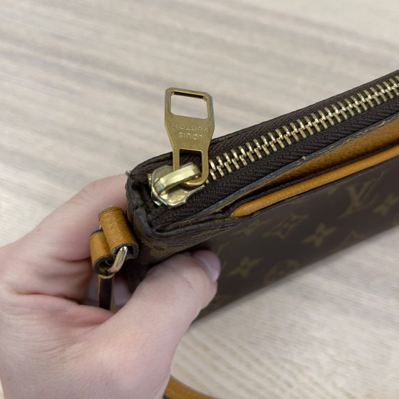 Louis Vuitton Monogram Pallas Uniformes Crossbody Safran