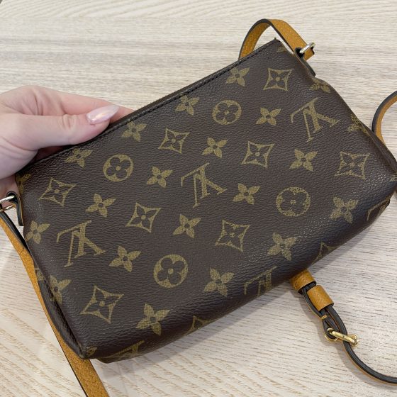 Louis Vuitton Monogram Pallas Uniformes Crossbody Safran