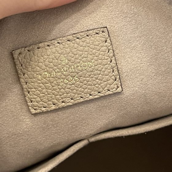 USED Louis Vuitton Turtledove Monogram Empreinte Leather Maida