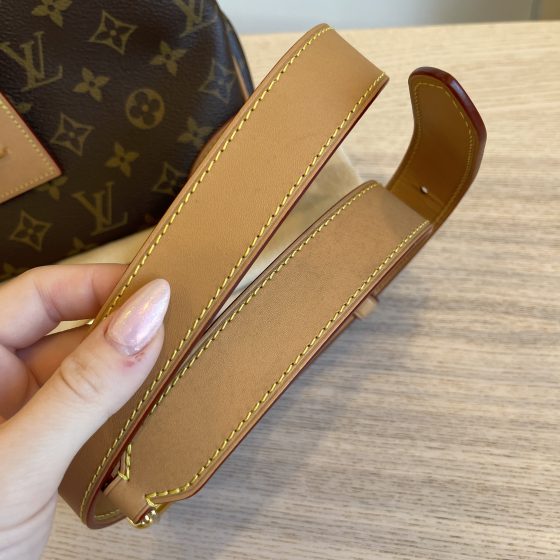 Louis Vuitton Monogram Odeon PM Vachetta