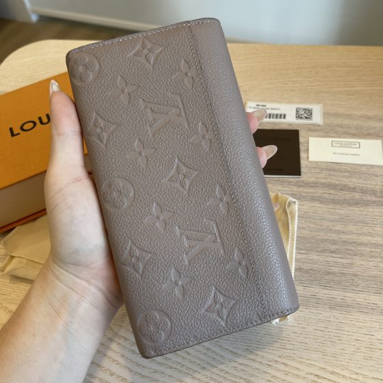 Louis Vuitton Monogram Empreinte Sarah Wallet Mastic