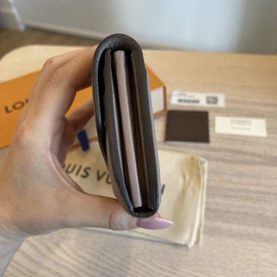 Louis Vuitton Monogram Empreinte Sarah Wallet Mastic