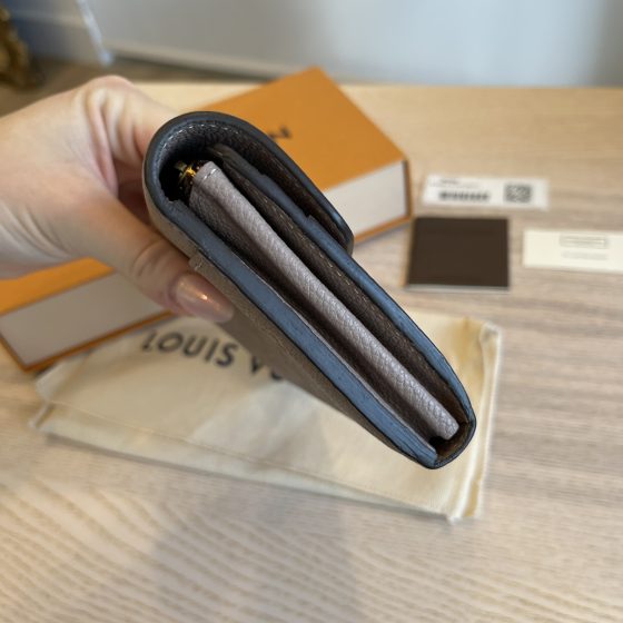 Louis Vuitton Monogram Empreinte Sarah Wallet Mastic