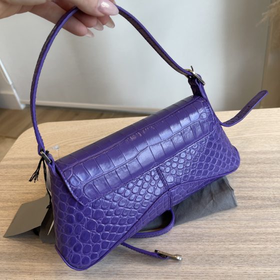 Balenciaga Purple XX Small Flap Bag