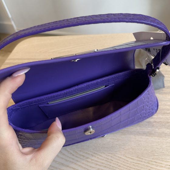Balenciaga Purple XX Small Flap Bag