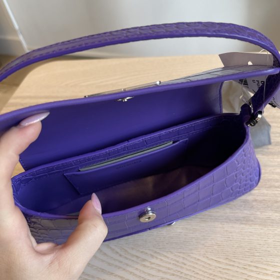 Balenciaga Purple XX Small Flap Bag