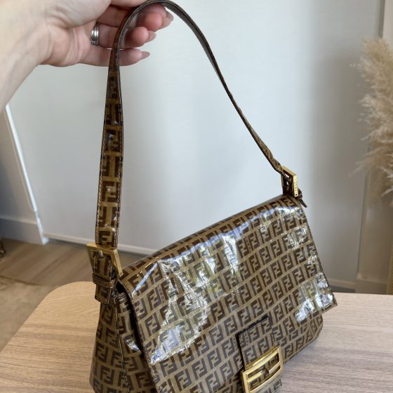 Fendi Zucchino Mama Baguette Vinyl