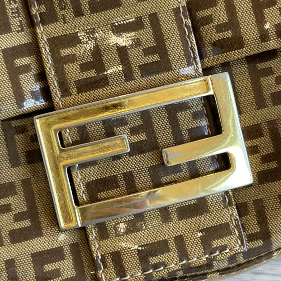 Fendi Zucchino Mama Baguette Vinyl