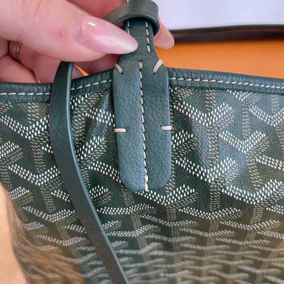 Goyard Goyardine Saint Louis GM Green